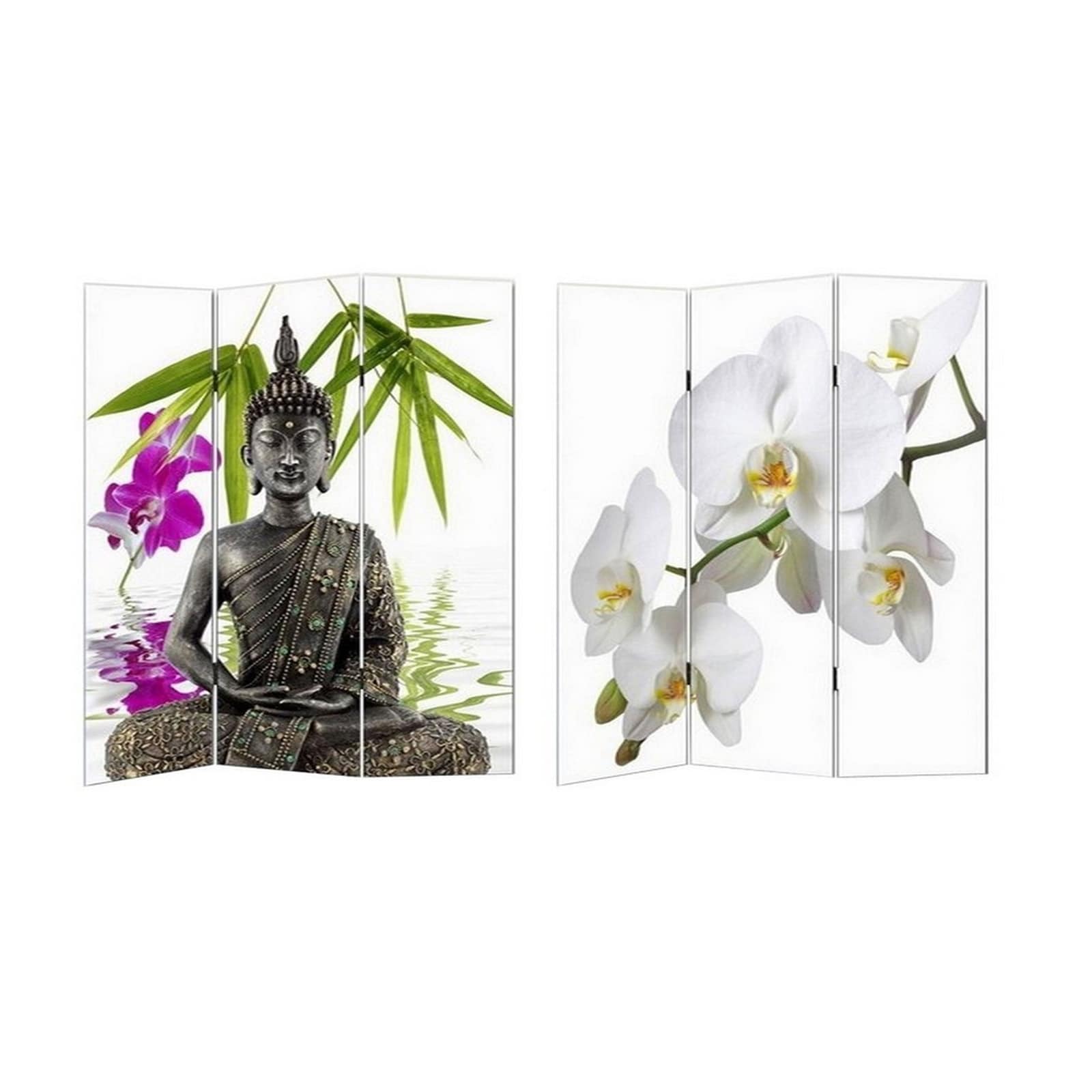 HTI-Line Paravent Buddha - Bild 1