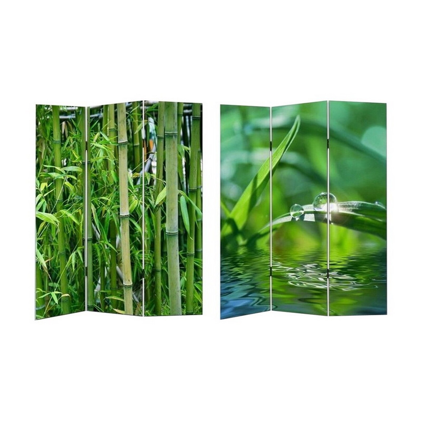 HTI-Line Paravent Bambus - Bild 1