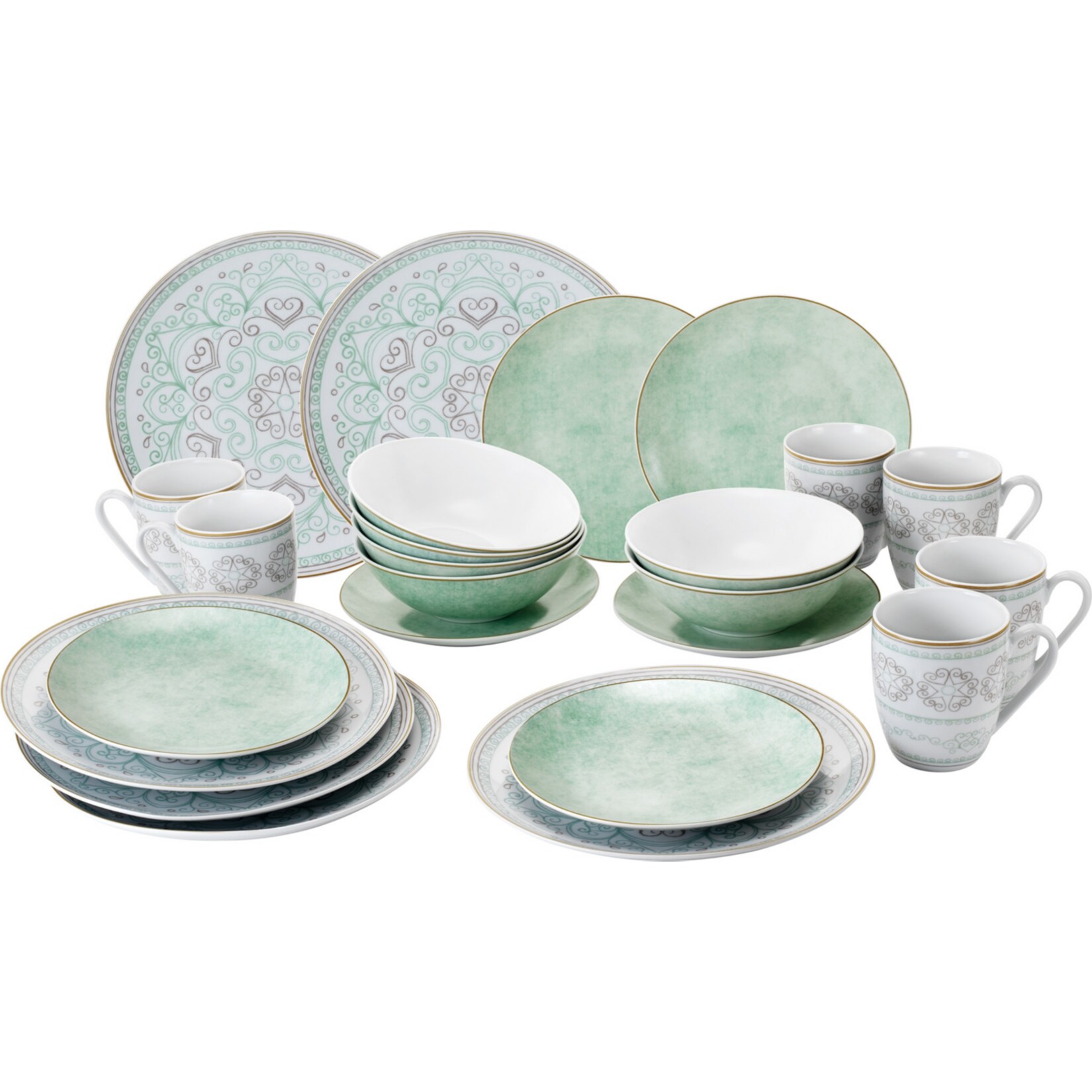 HTI-Living Kombiservice 24-tlg. Marrakesch - Bild 1