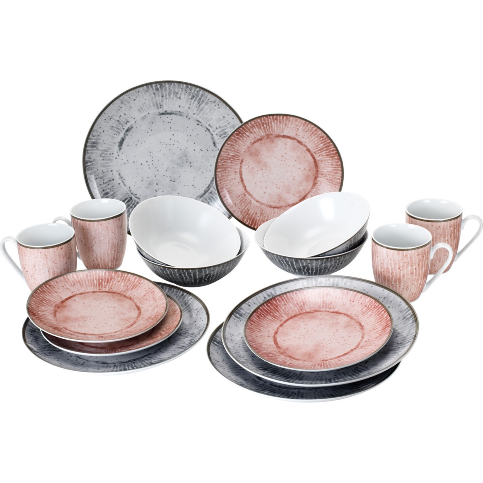 HTI-Living Kombiservice 16-tlg. Alba - Bild 1