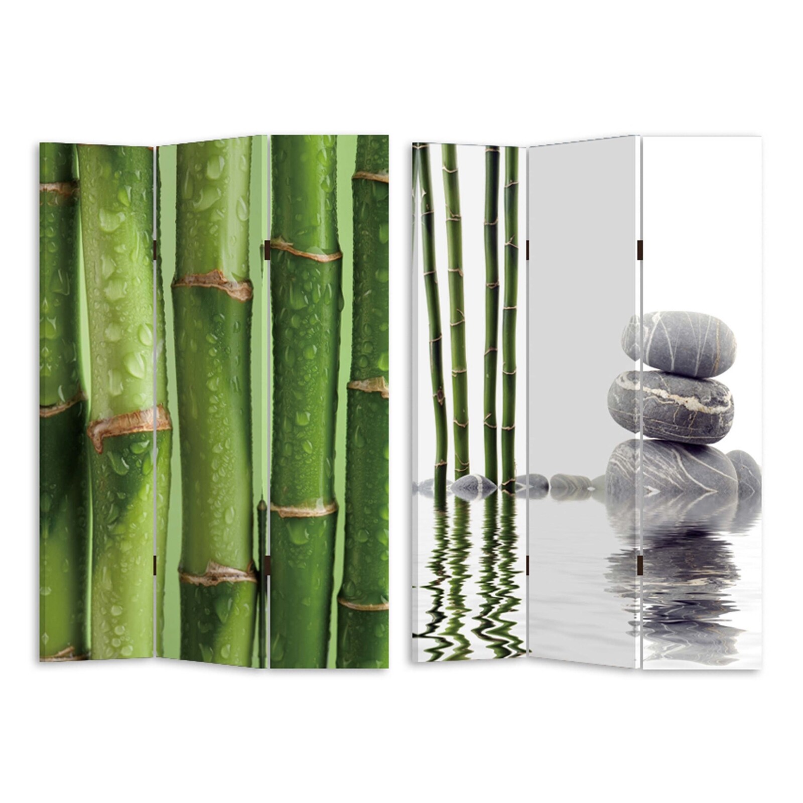 HTI-Line Paravent Bambus 2 - Bild 1