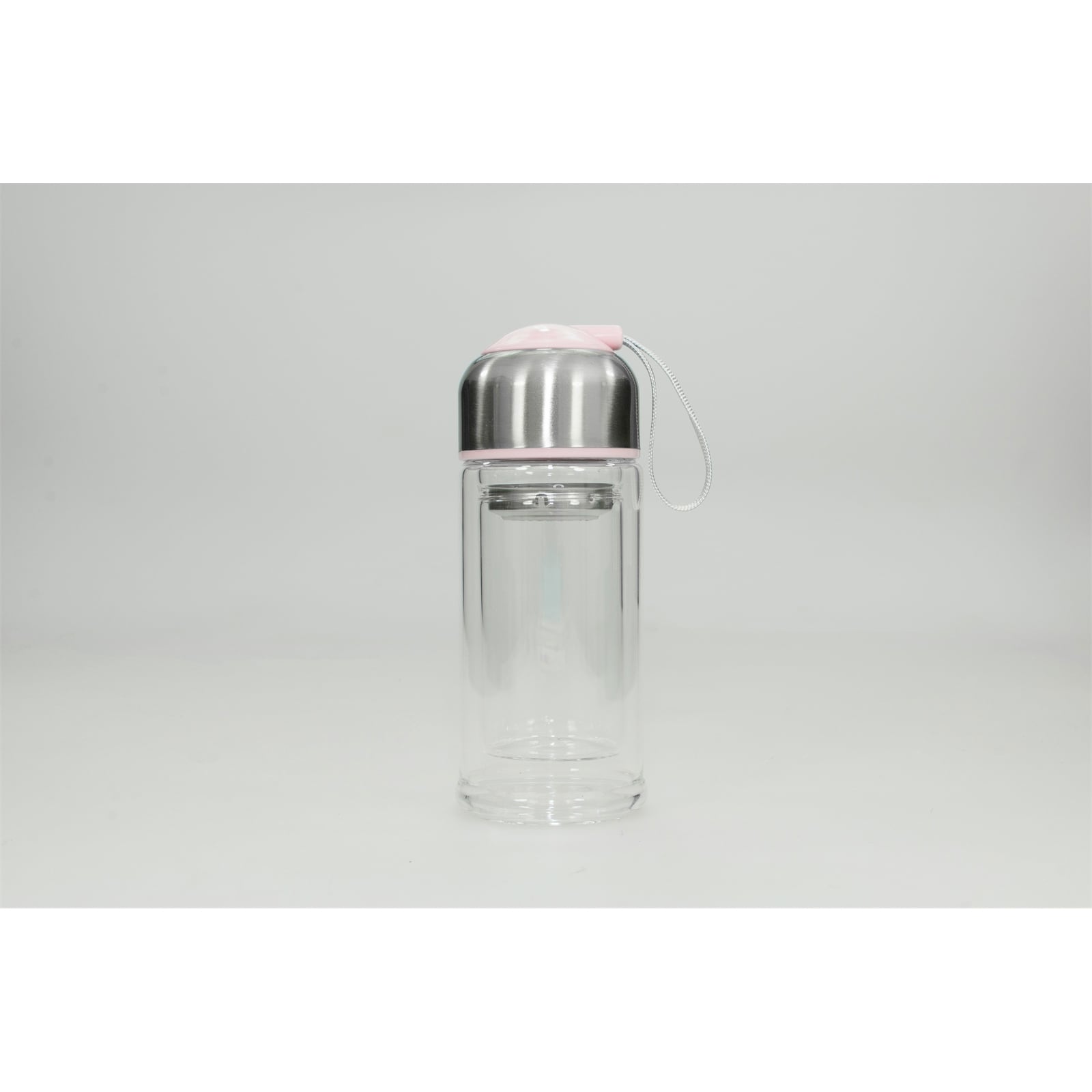 HTI-Line Trinkflasche Glas mit Einsatz - Bild 1