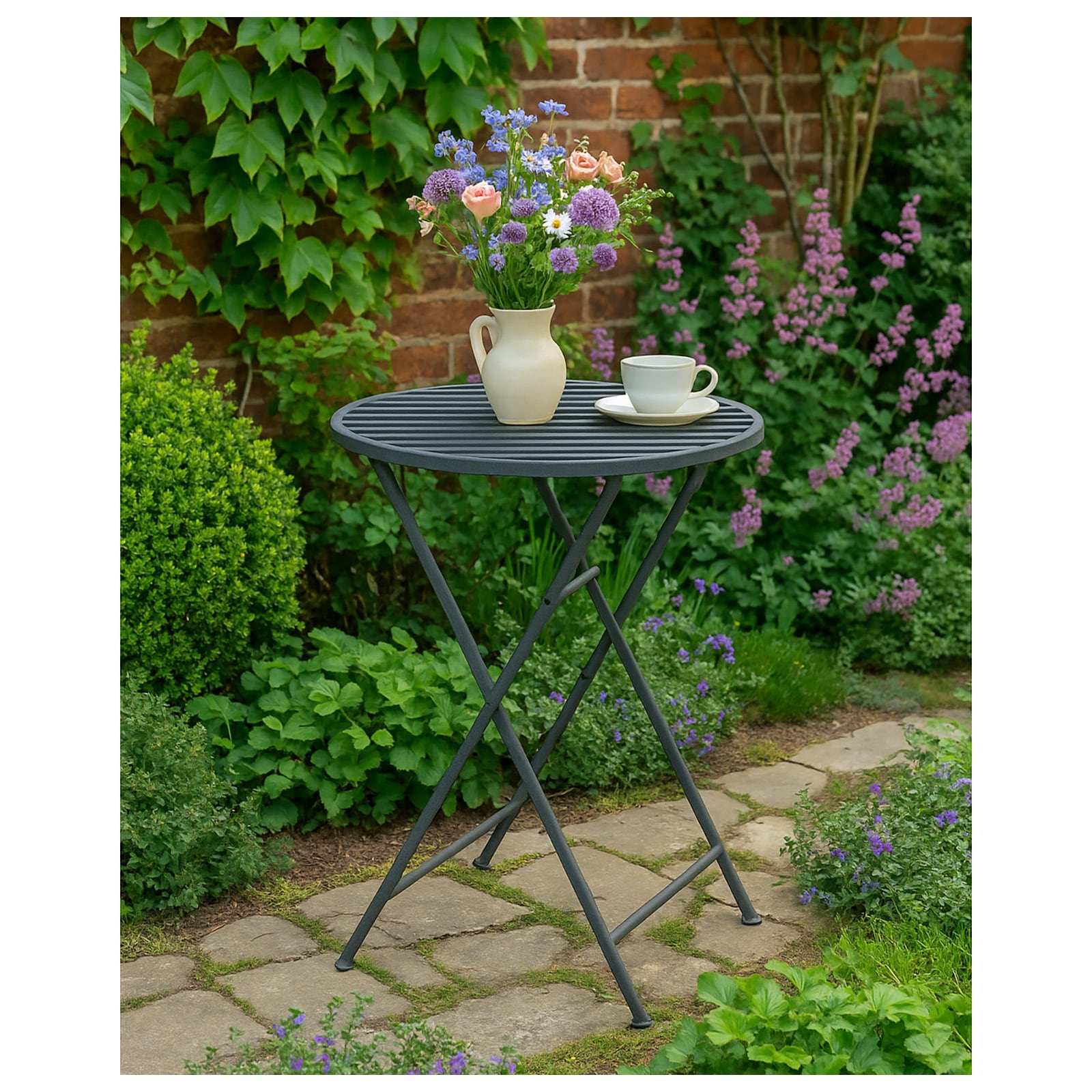 HTI-Line Gartentisch rund Valentine Garden - Bild 1