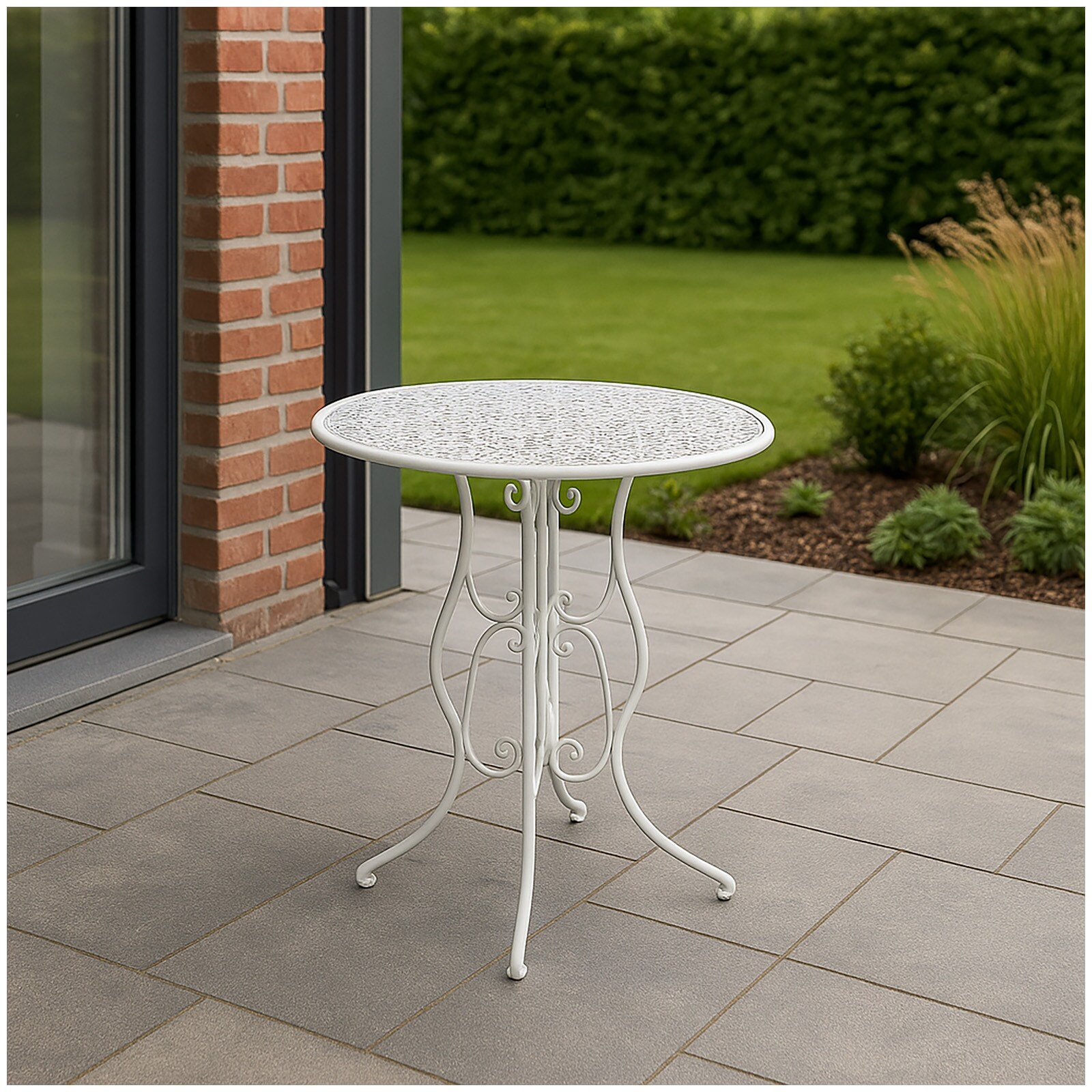 HTI-Line Gartentisch Lani Weiß