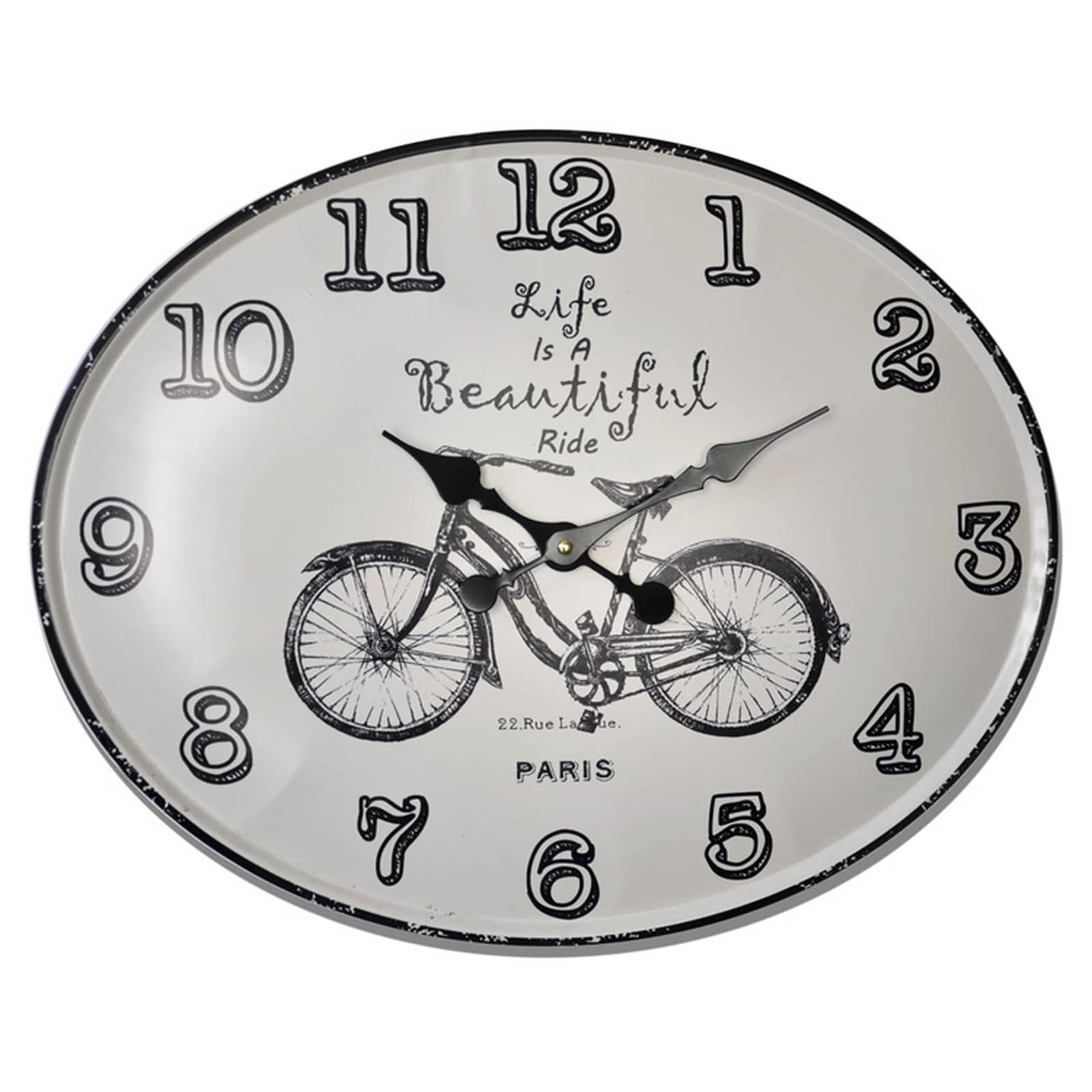 HTI-Line Wanduhr Fahrrad - Bild 1