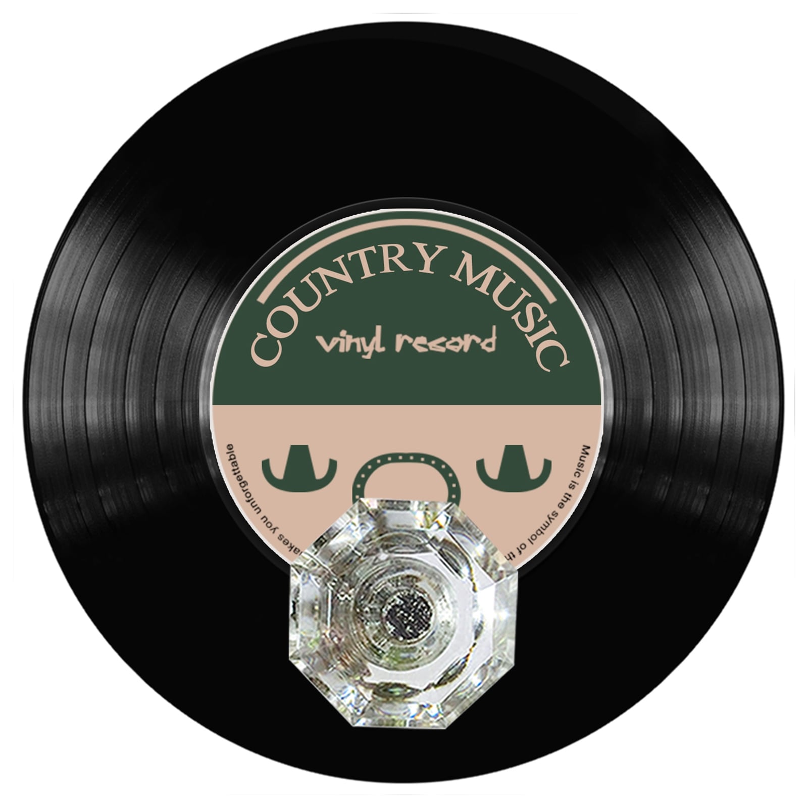 HTI-Line Wandhaken Vinyl - Bild 1