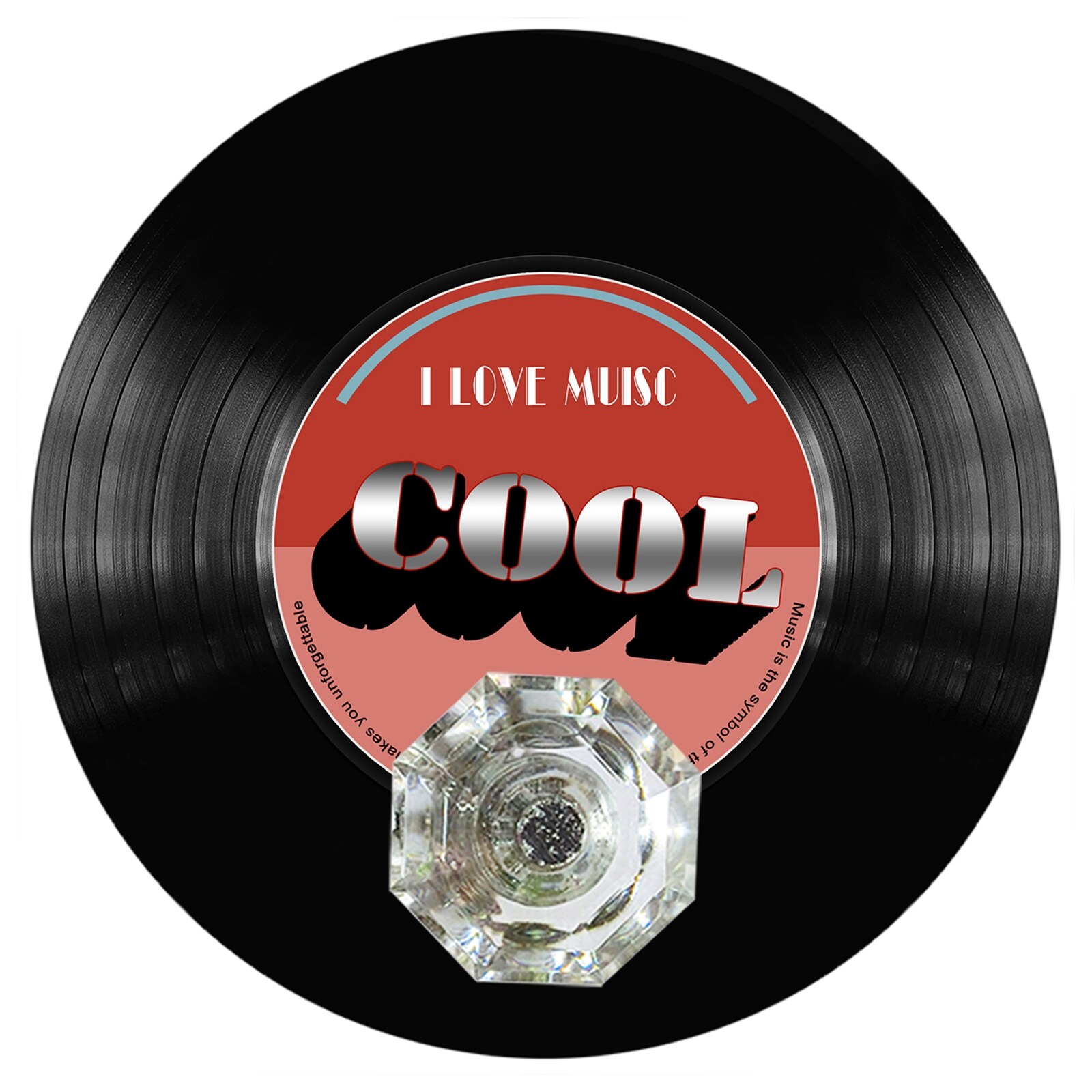 HTI-Line Wandhaken Vinyl - Bild 1