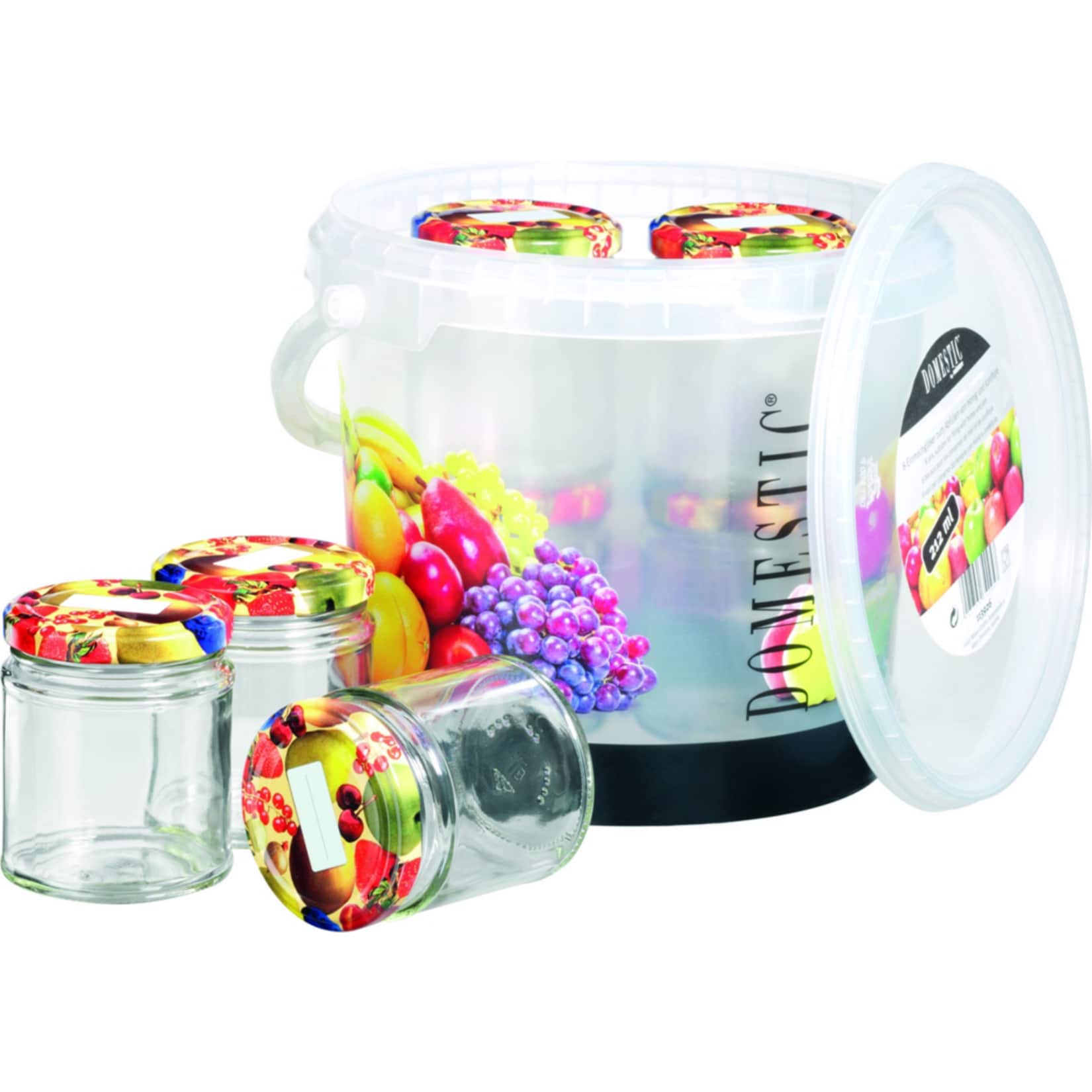 HTI-Line Pfl&uuml;ckeimer mit Einkochgl&auml;ser Breech - Bild 1