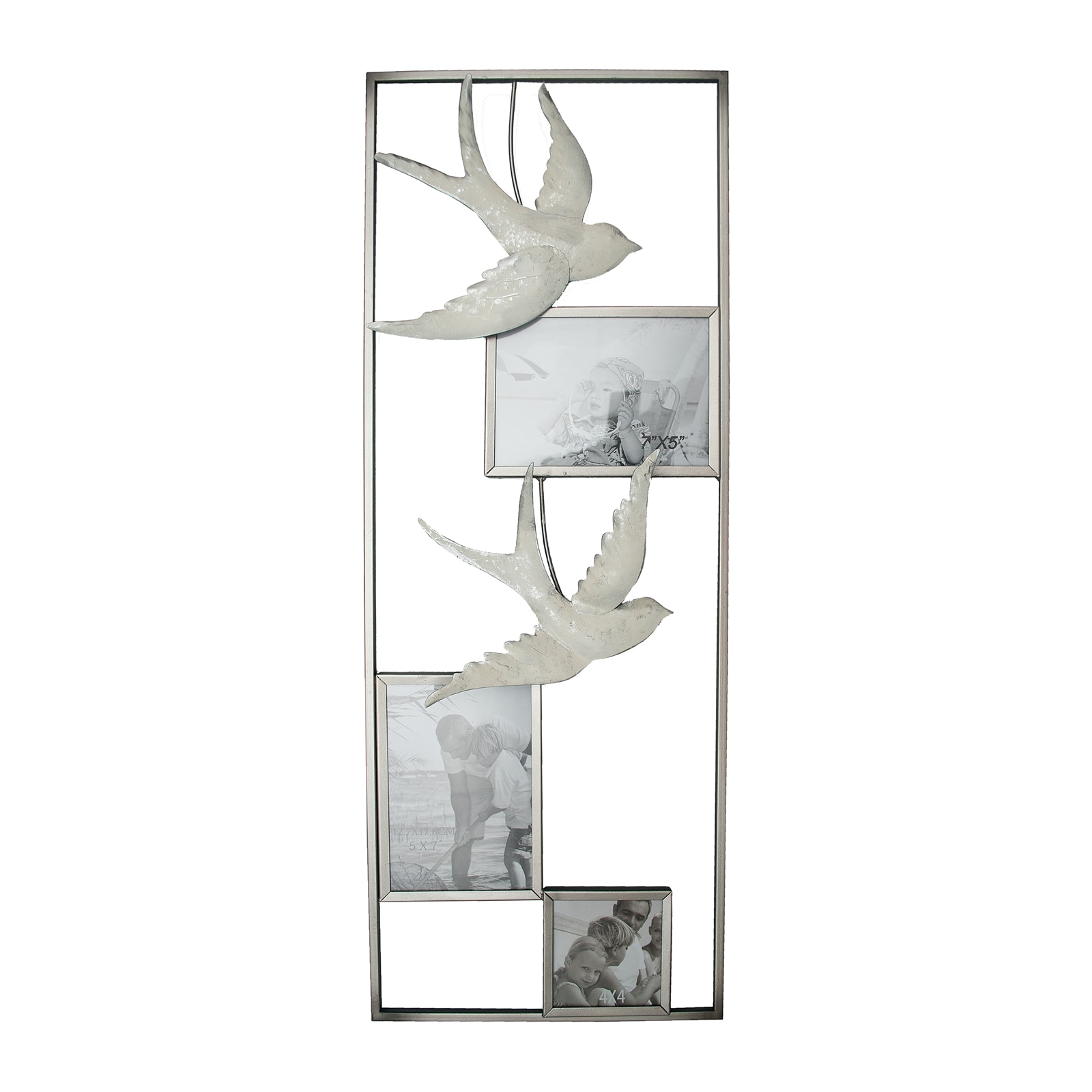 NTK-Collection Wanddeko Bilderrahmen mit Schwalben - Bild 1