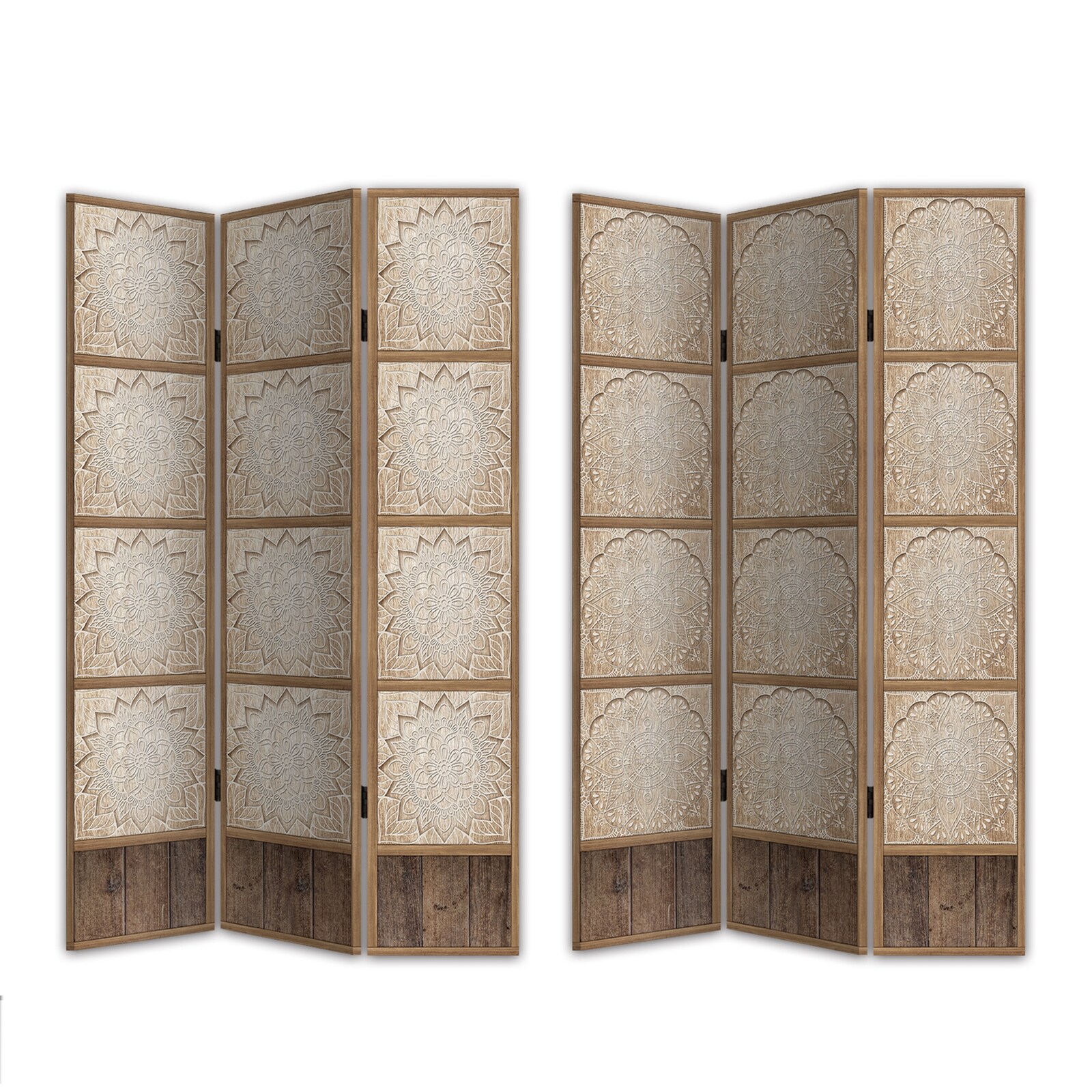 HTI-Line Paravent Mandala2 - Bild 1