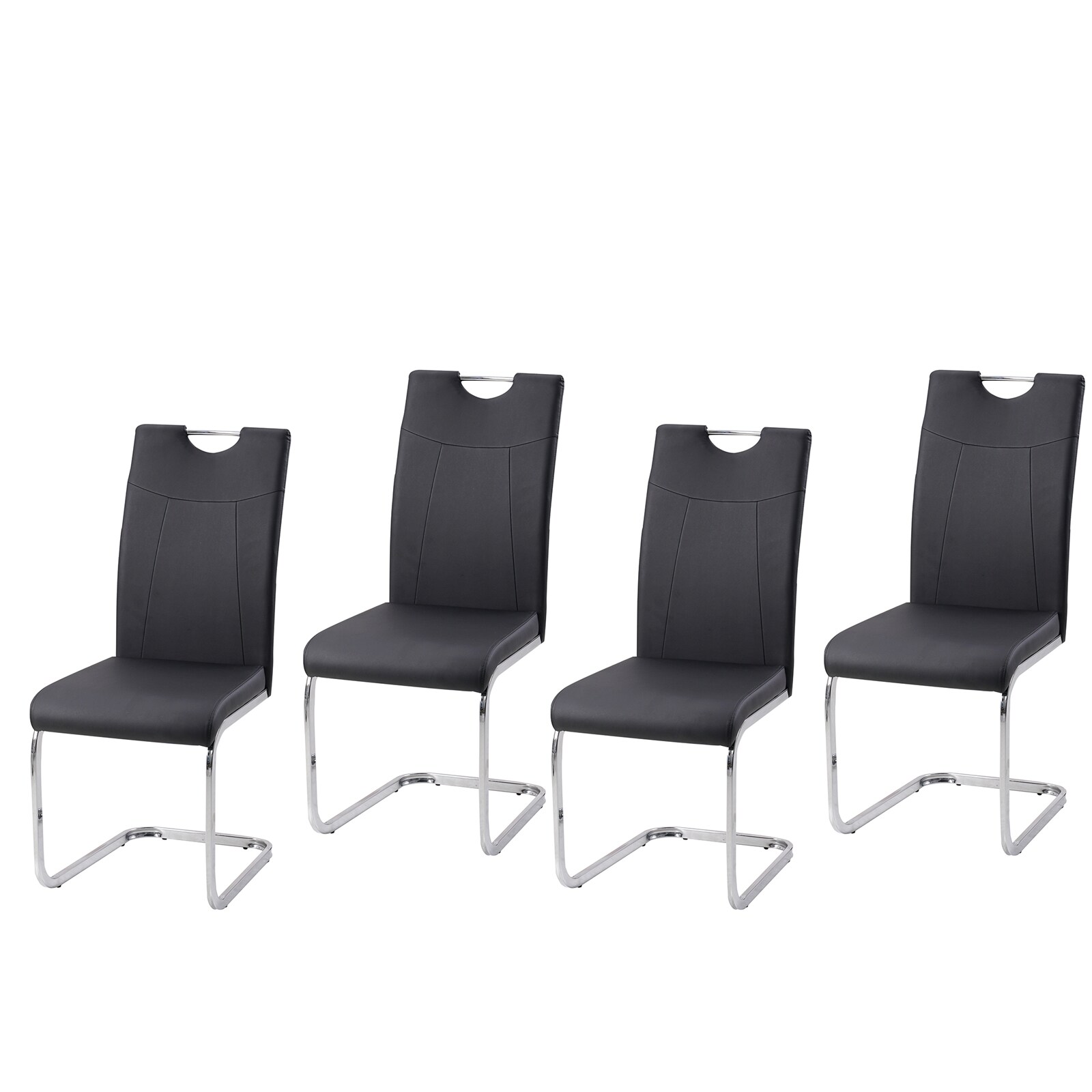 HTI-Line Schwingstuhl KellyC PU 4er | 04251312946364