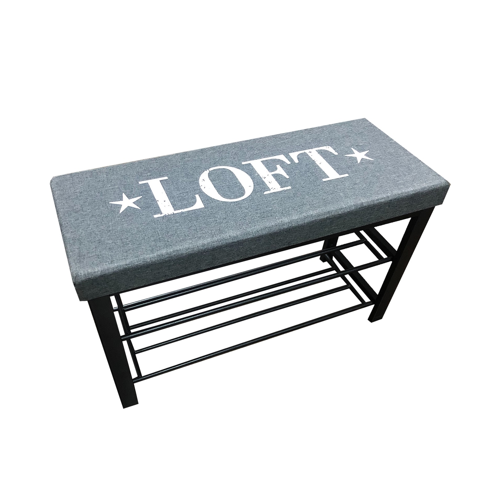 HTI-Line Schuhbank Mandy Loft Grau - Bild 1