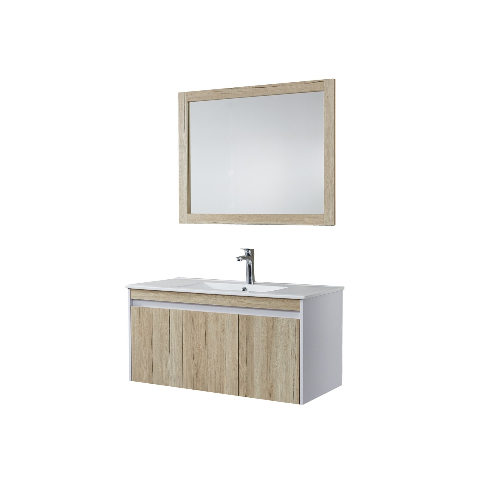 HTI-Line Badmöbel Set 3-teilig Binz 100