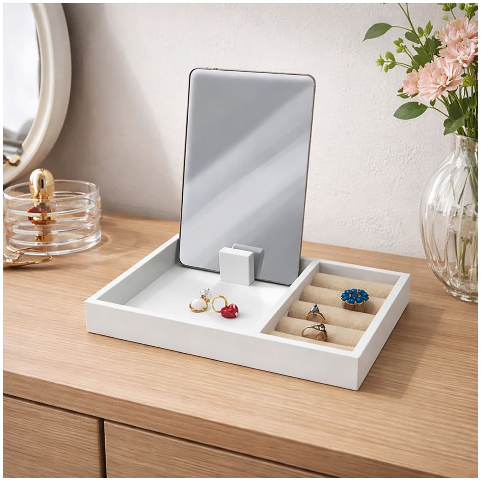 HTI-Line Schmuckk&auml;stchen 2-teilig Viola - Bild 1