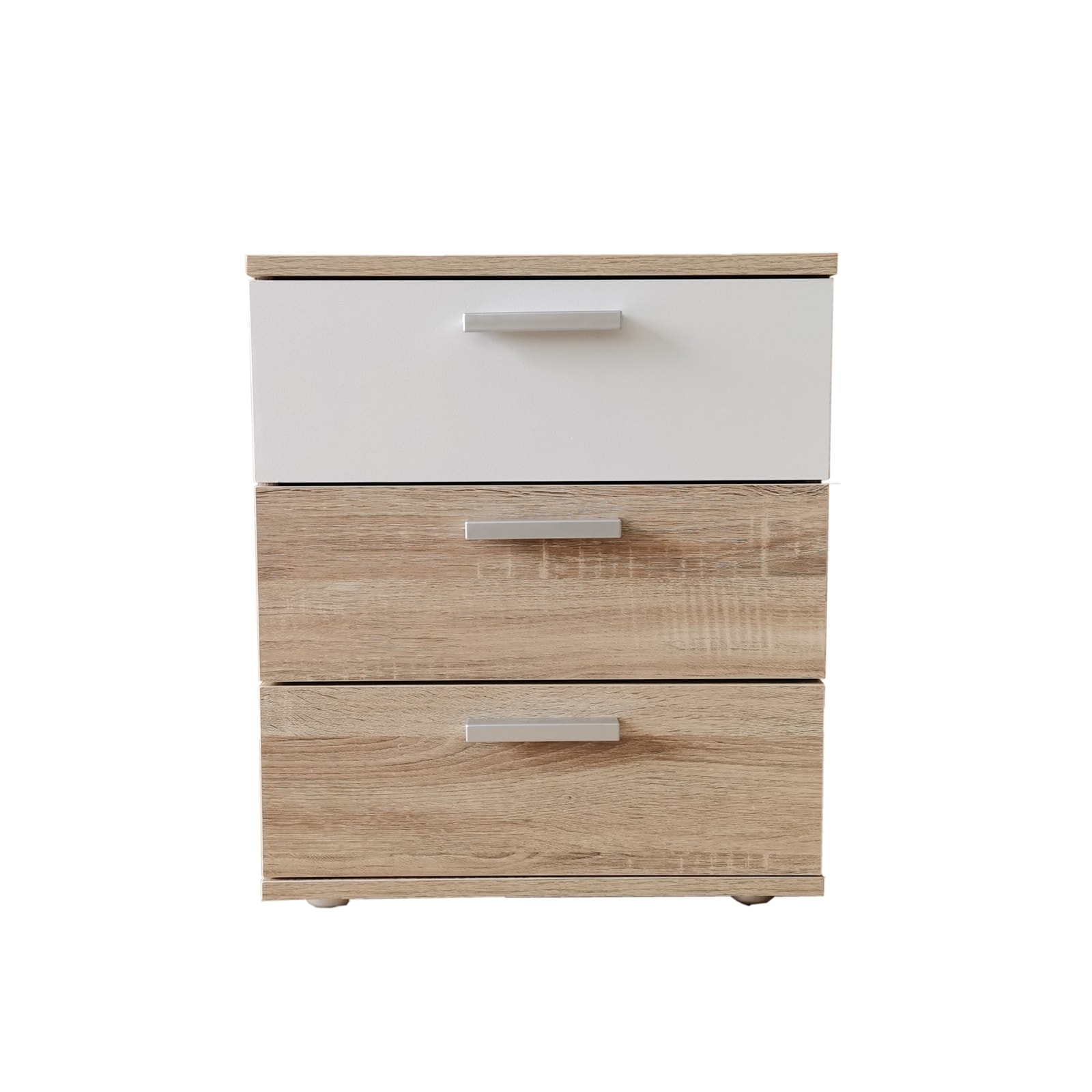 HTI-Line Nachtschrank Nina mit 3 Schubladen - Bild 1