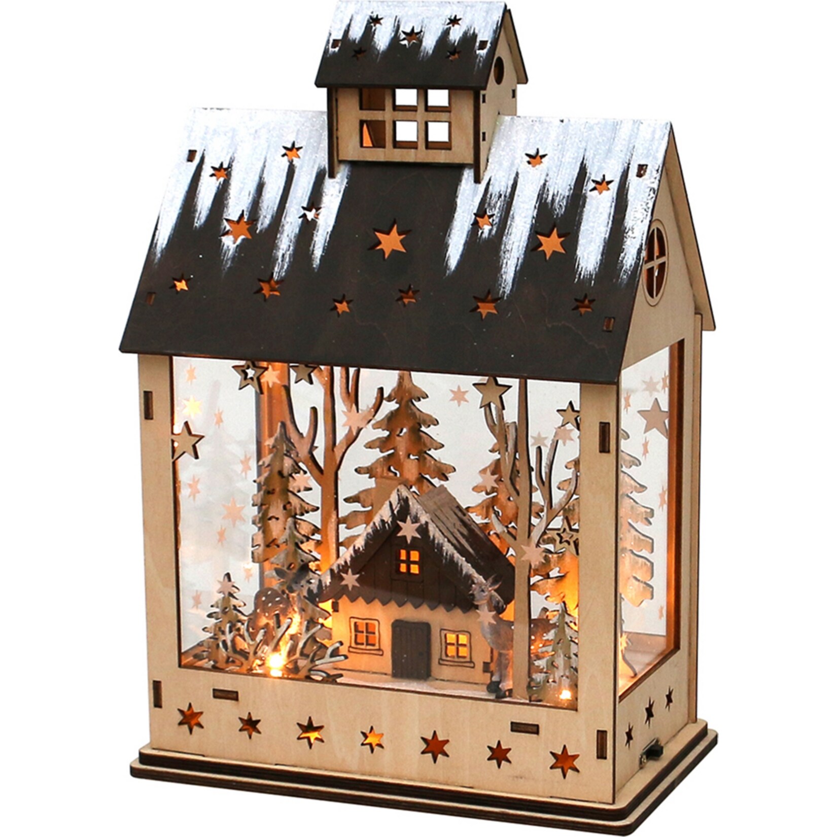 SIGRO Holz Laternenhaus Waldhaus - Bild 1