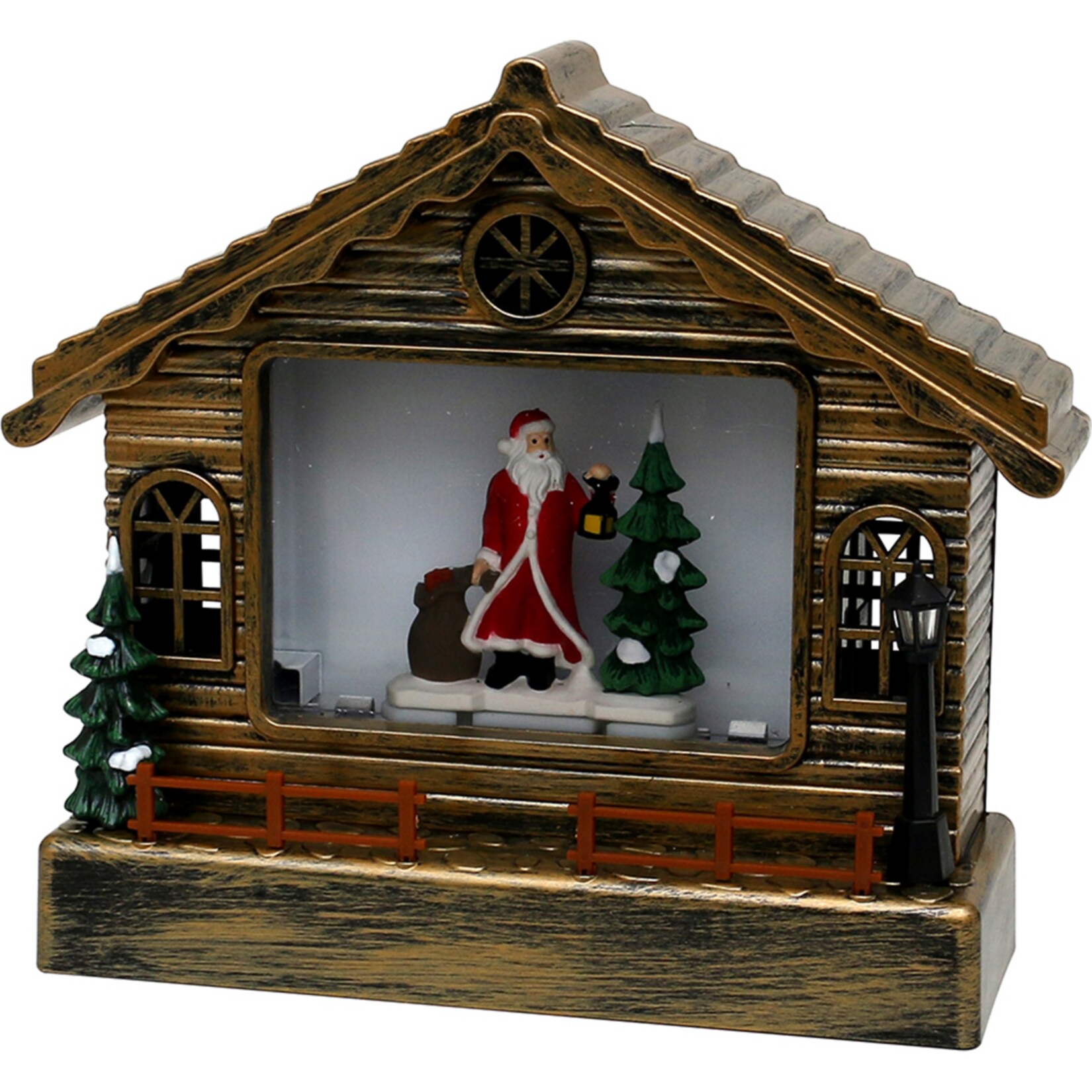 SIGRO LED Haus mit Santa | 04046183648680