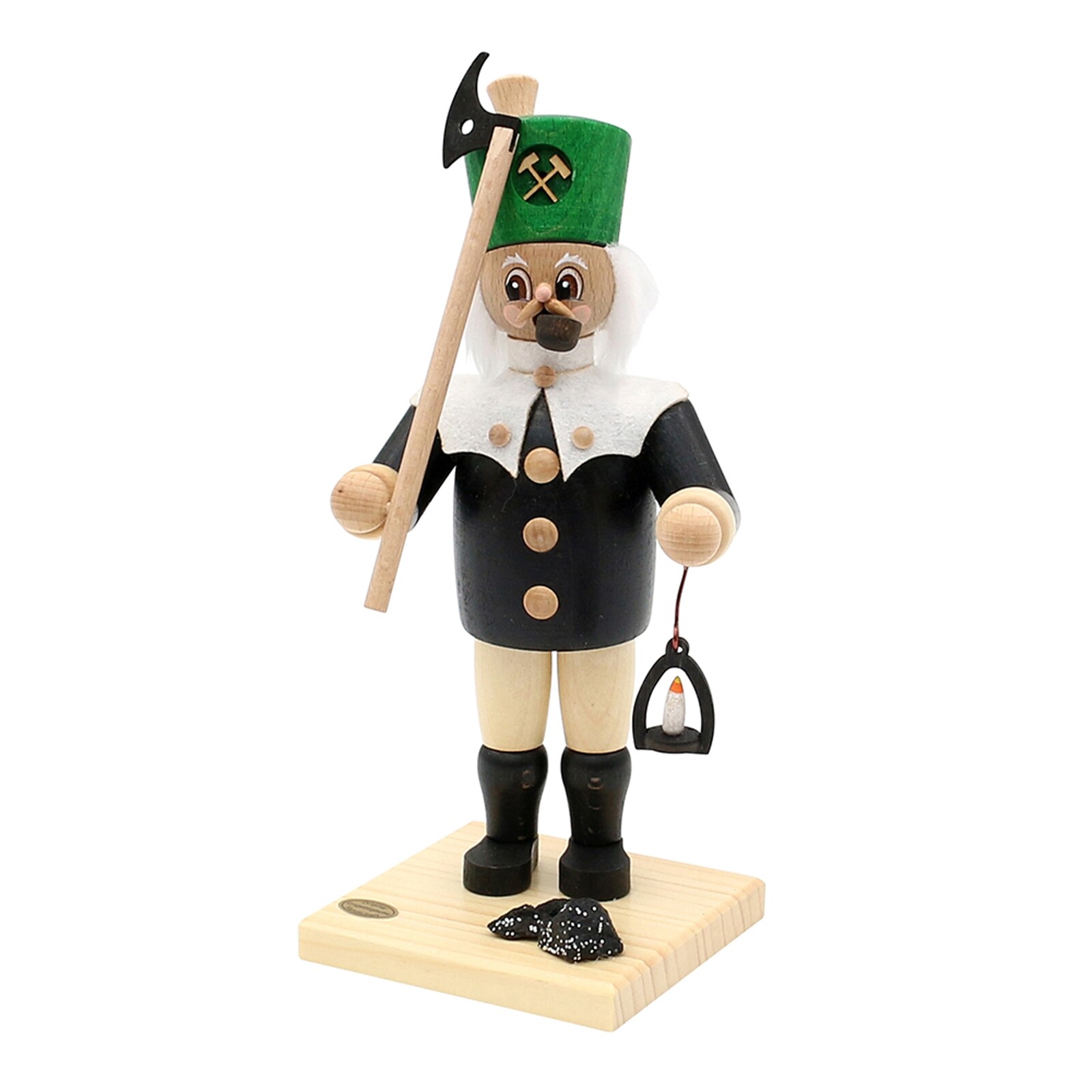 SIGRO Holz R&auml;uchermann Alfred der Bergmann - Bild 1