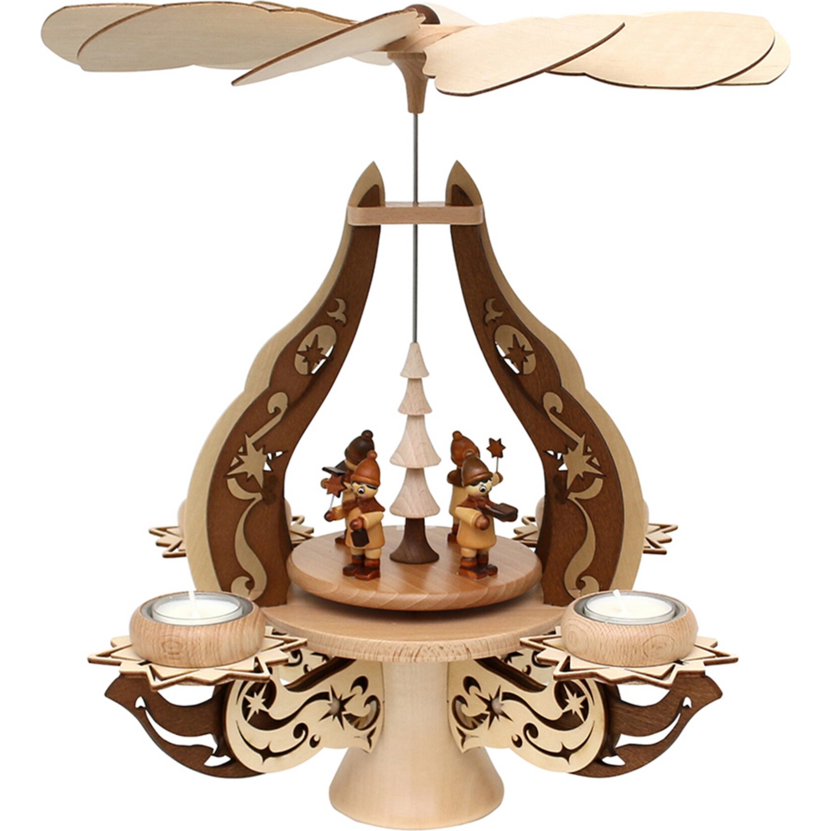 SIGRO Holz Leuchterpyramide Kurrende - Bild 1