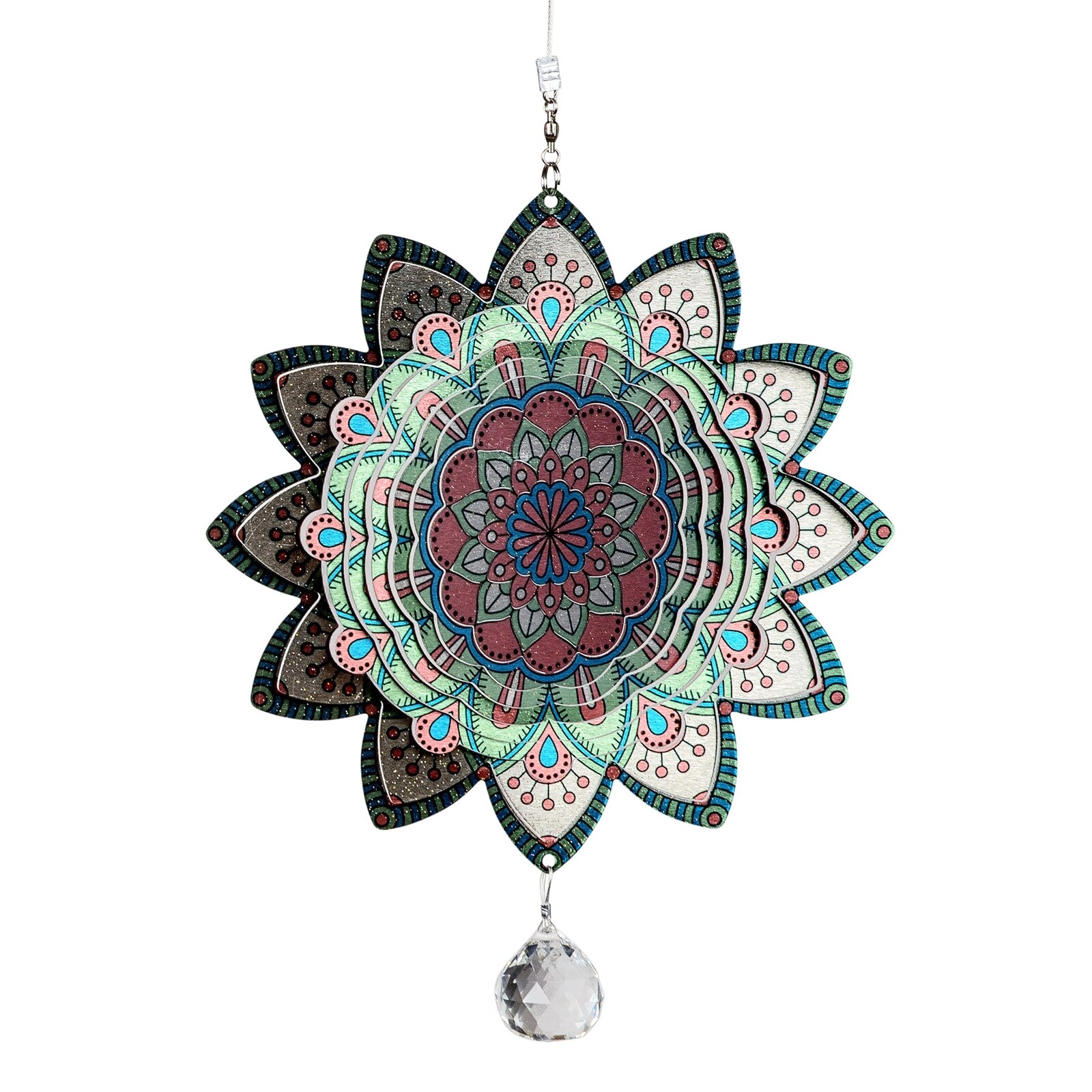 formano Deko H&auml;nger Mandala gr&uuml;n - Bild 1