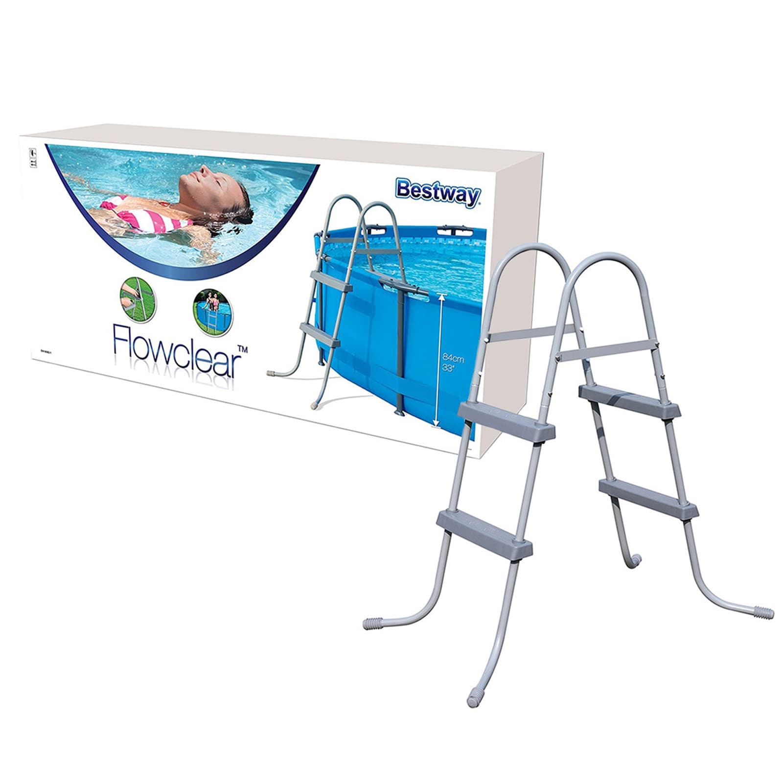 HTI-Living Poolleiter 116 cm - Bild 1
