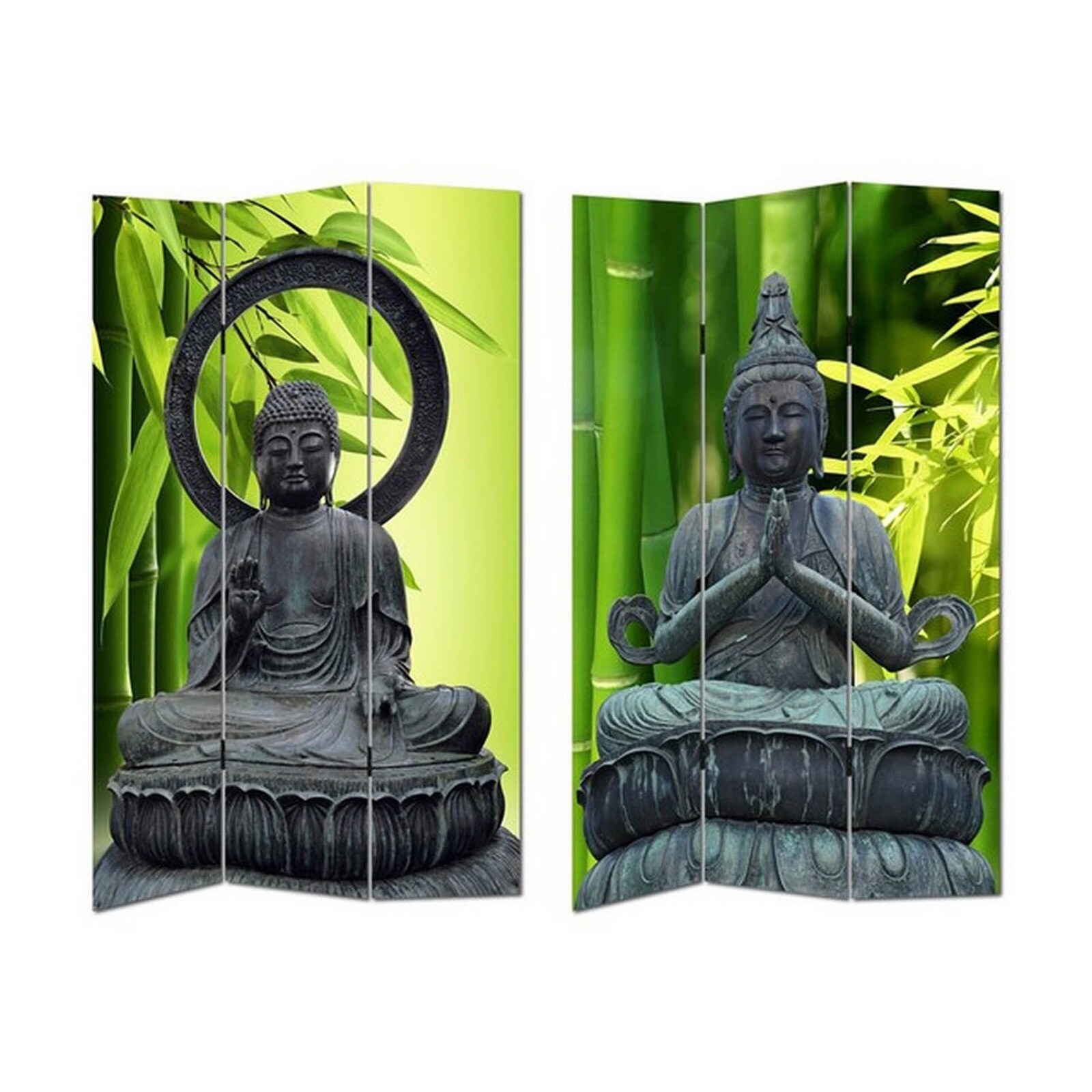 HTI-Line Paravent Buddha - Bild 1