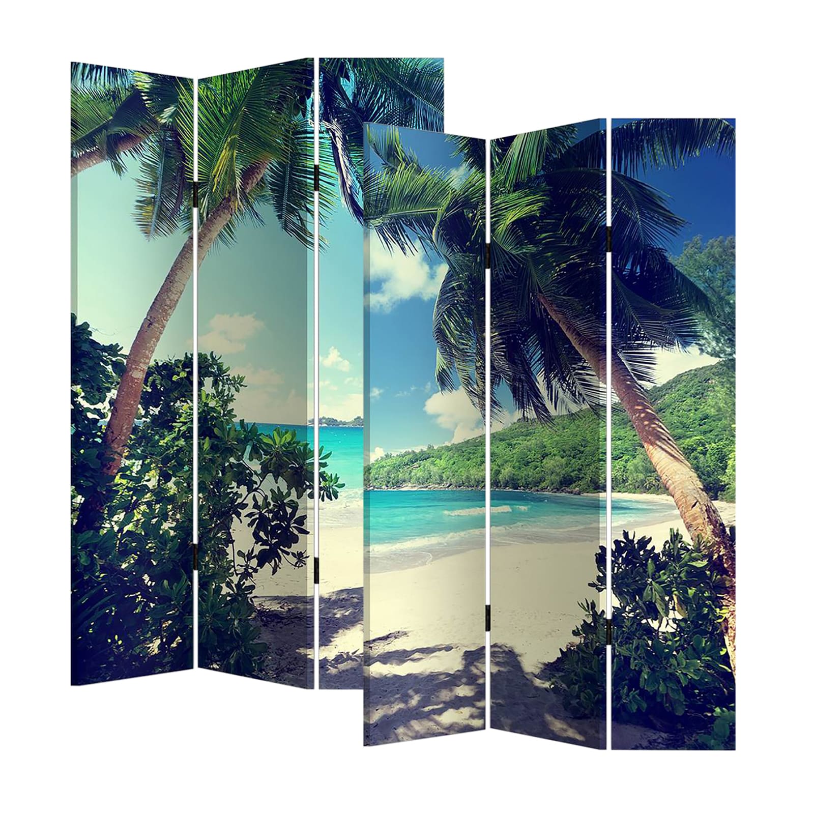 HTI-Line Paravent Natur - Bild 1