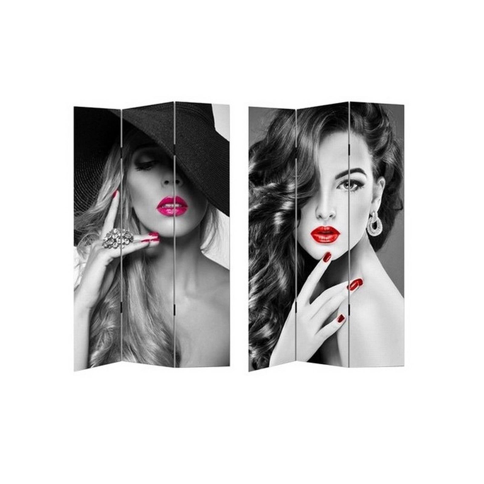 HTI-Line Paravent Bildnis - Bild 1