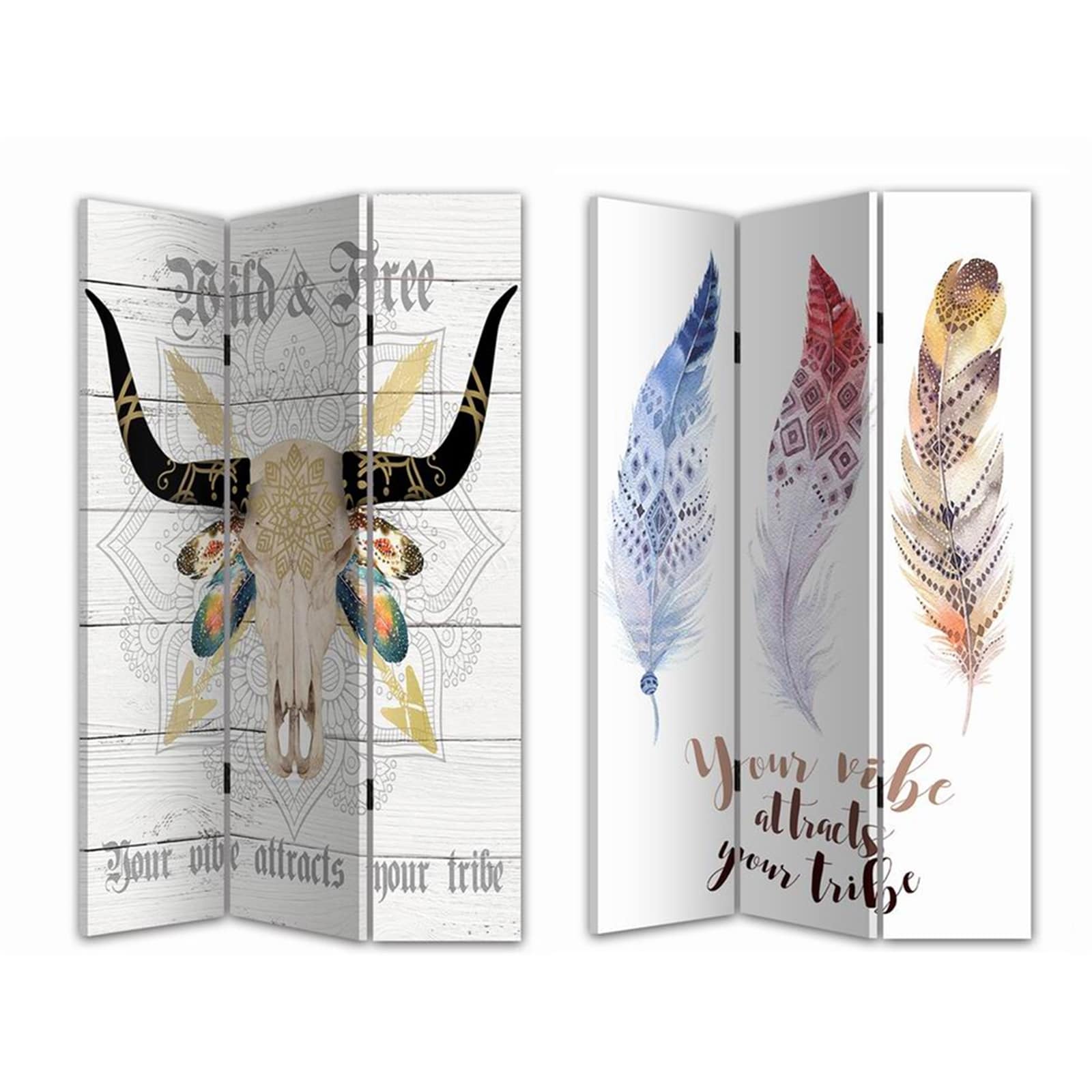 HTI-Line Paravent Spirituell - Bild 1