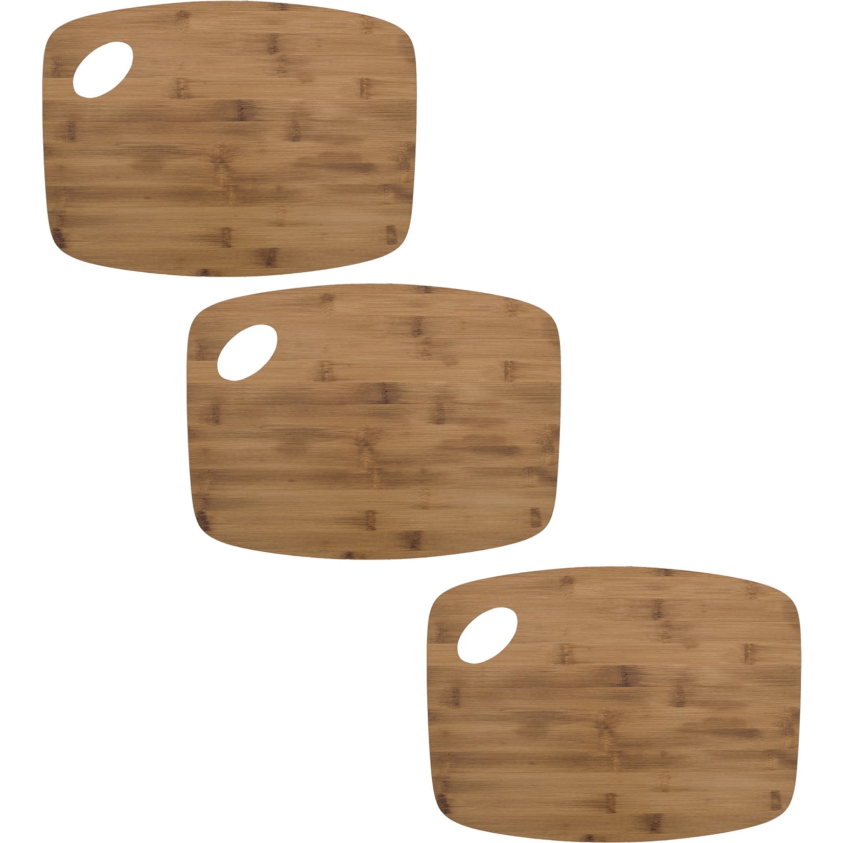 neuetischkultur Schneidbrett NTK 3er Set Bambus - Bild 1