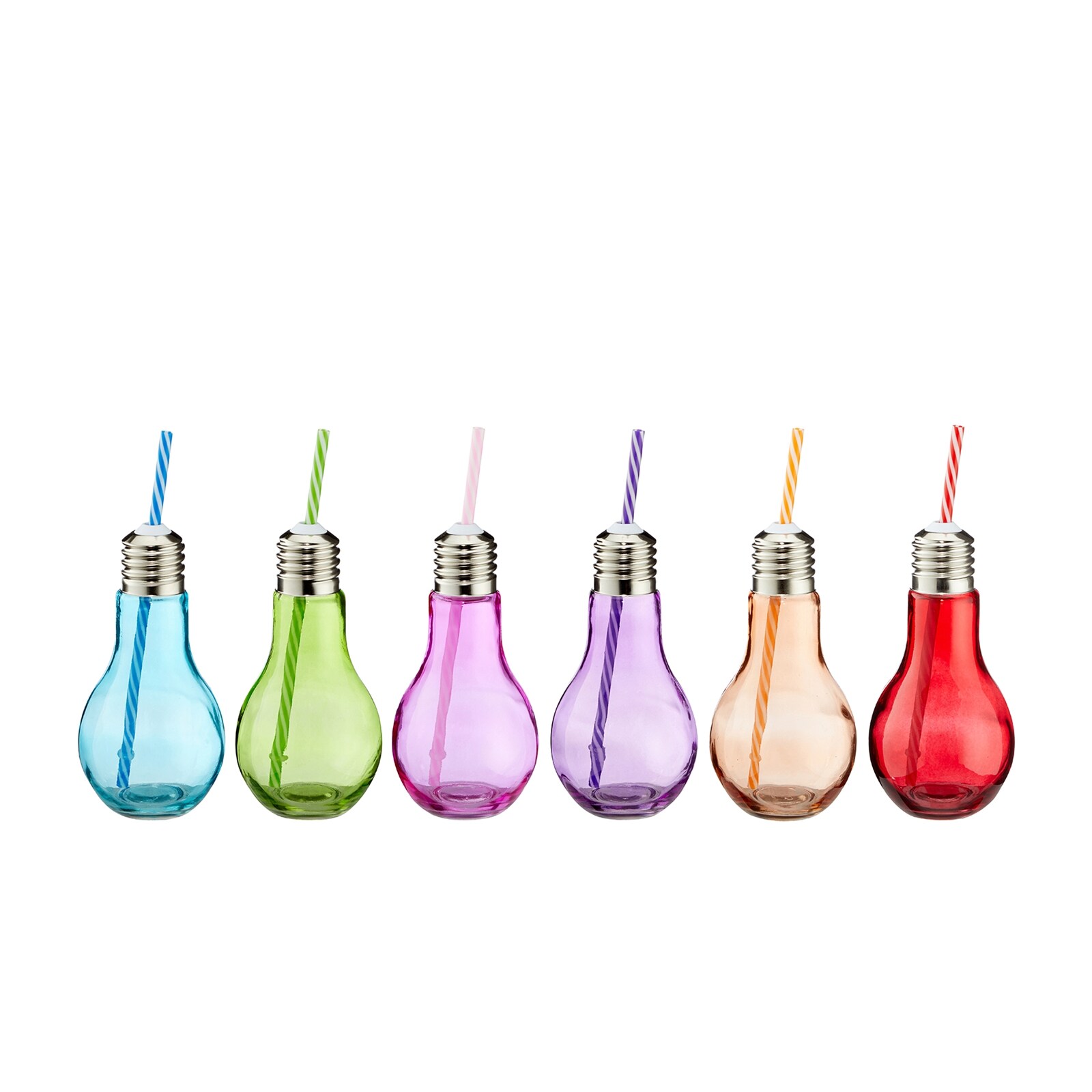 HTI-Living Trinkglas 6er Set Glühbirne