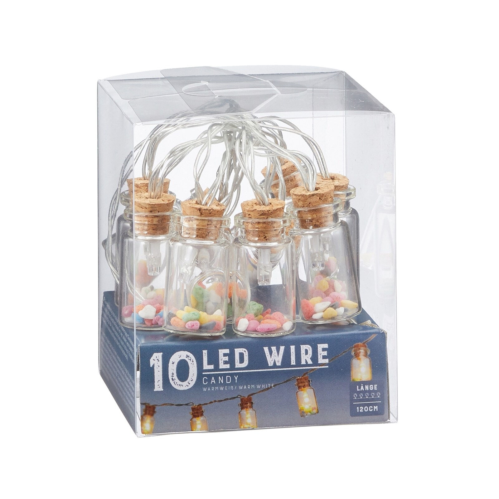 HTI-Living LED Lichterkette 10er Candy - Bild 1