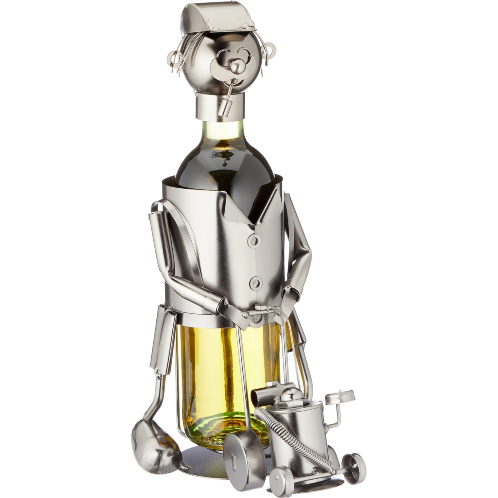 HTI-Living Weinflaschenhalter Rasenm&auml;her - Bild 1