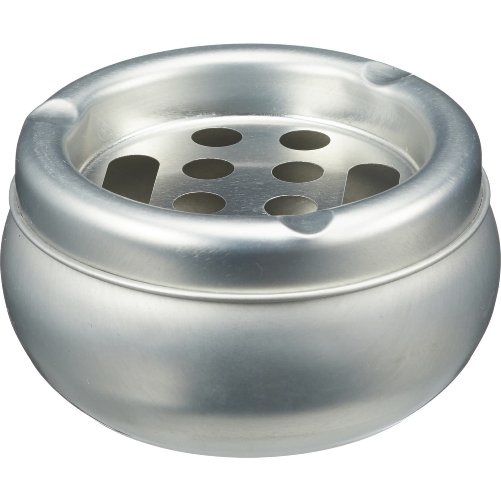 HTI-Living Sturm-Aschenbecher silber - Bild 1