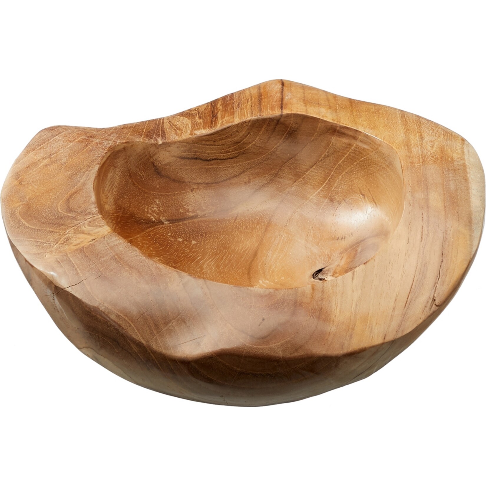 HTI-Living Teak Holz Schale 25 cm - Bild 1