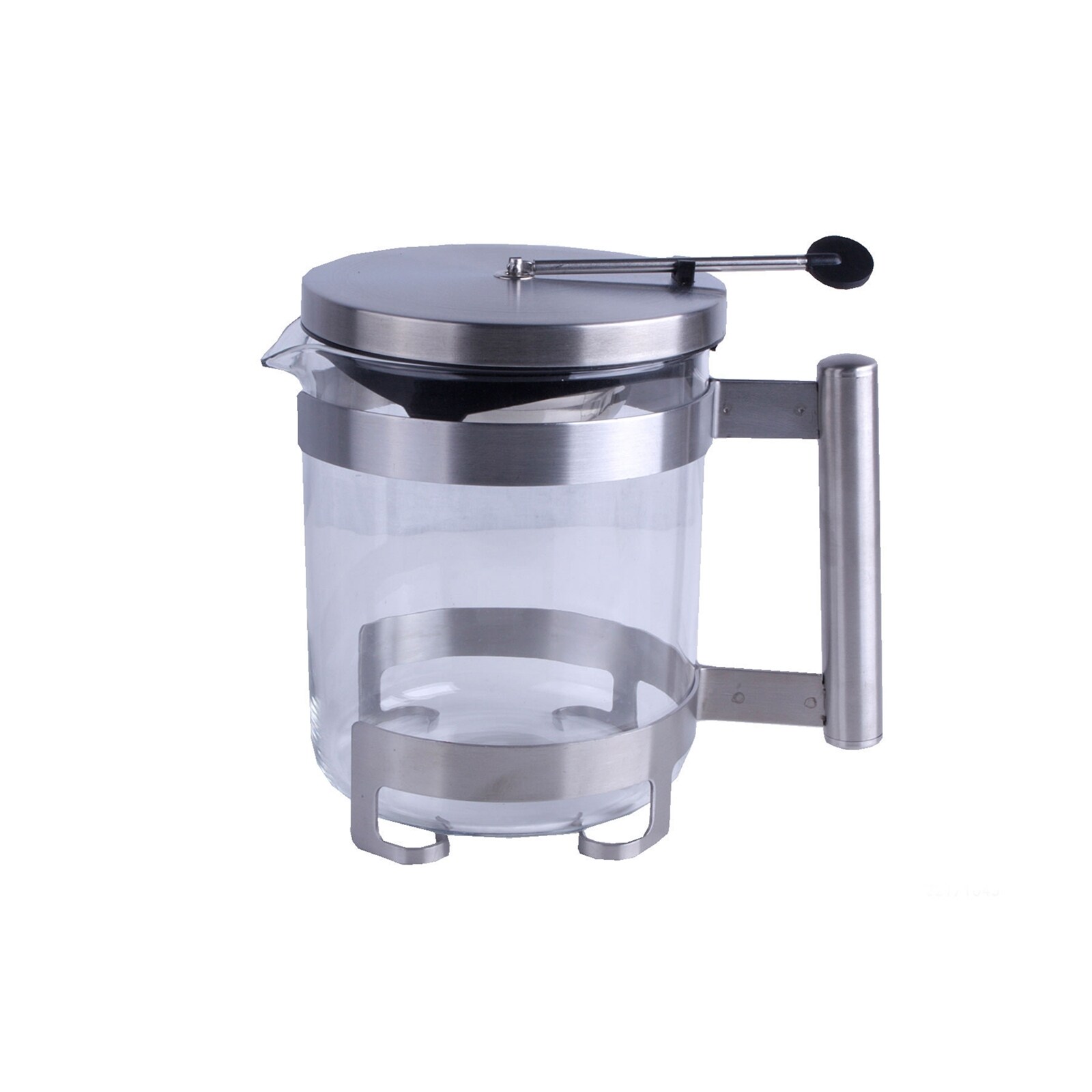 neuetischkultur Teekanne Glas mit Einsatz RVS - Bild 1