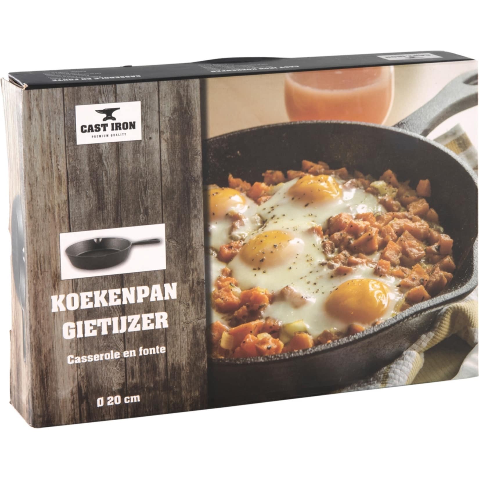 neuetischkultur Bratpfanne Gusseisen &Oslash; 20 cm - Bild 1