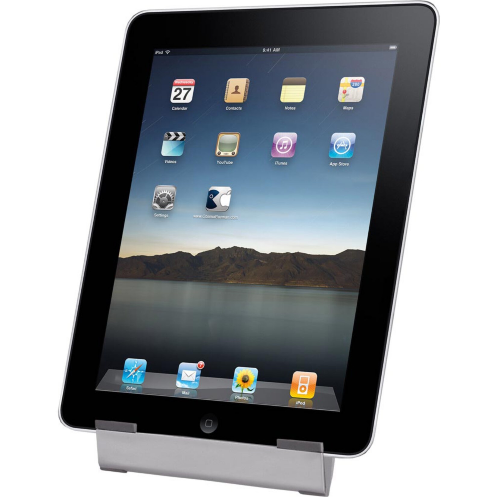 HTI-Living Tablet-St&auml;nder Edelstahl - Bild 1