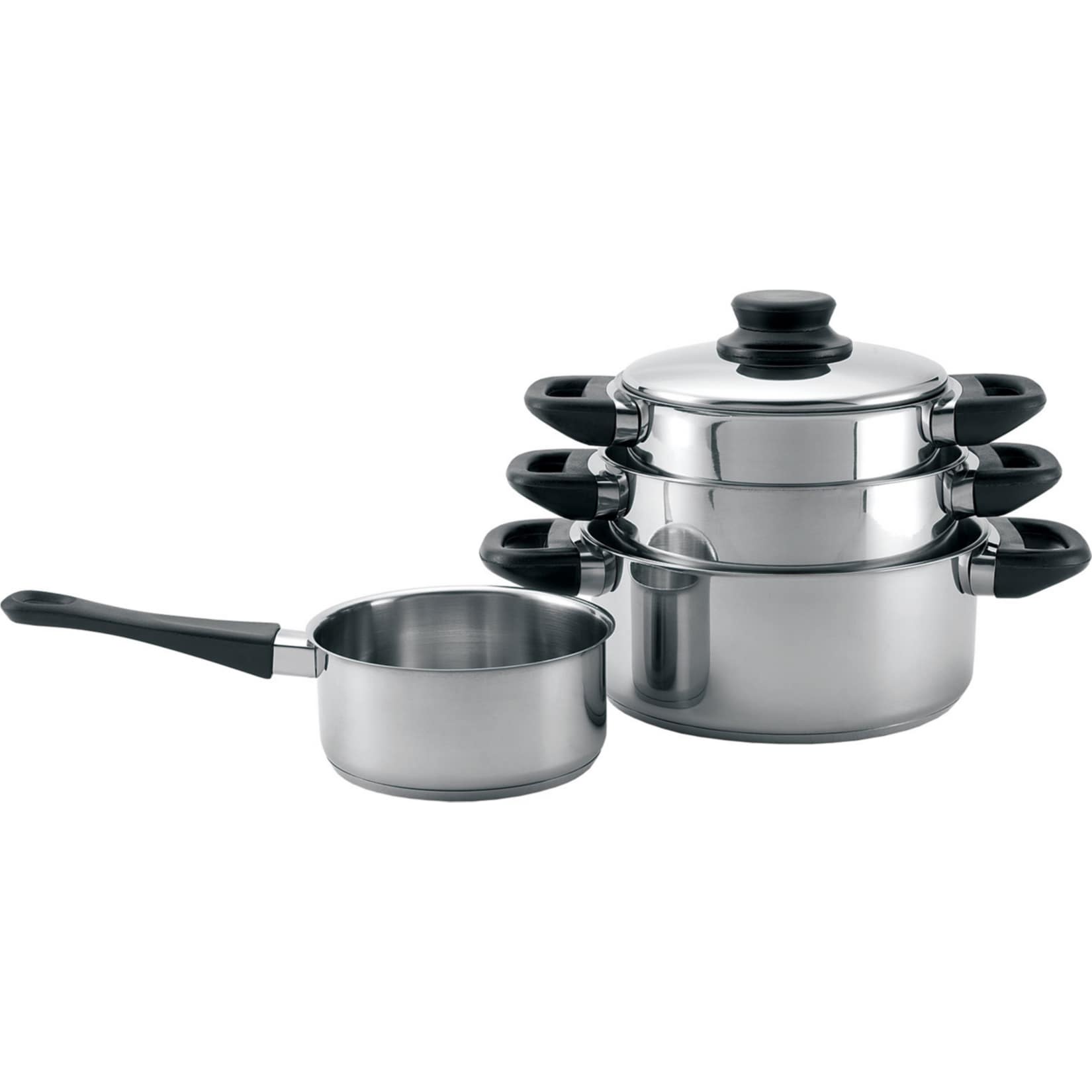 neuetischkultur Kochtopfset 4-teilig Rostfrei - Bild 1