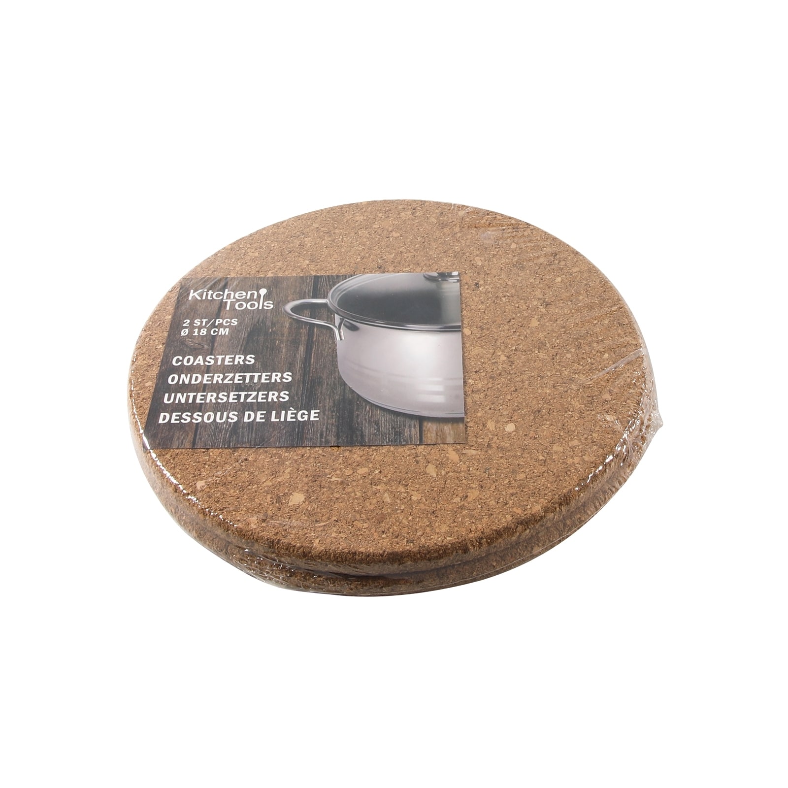neuetischkultur Untersetzer 2er Set Kork - Bild 1