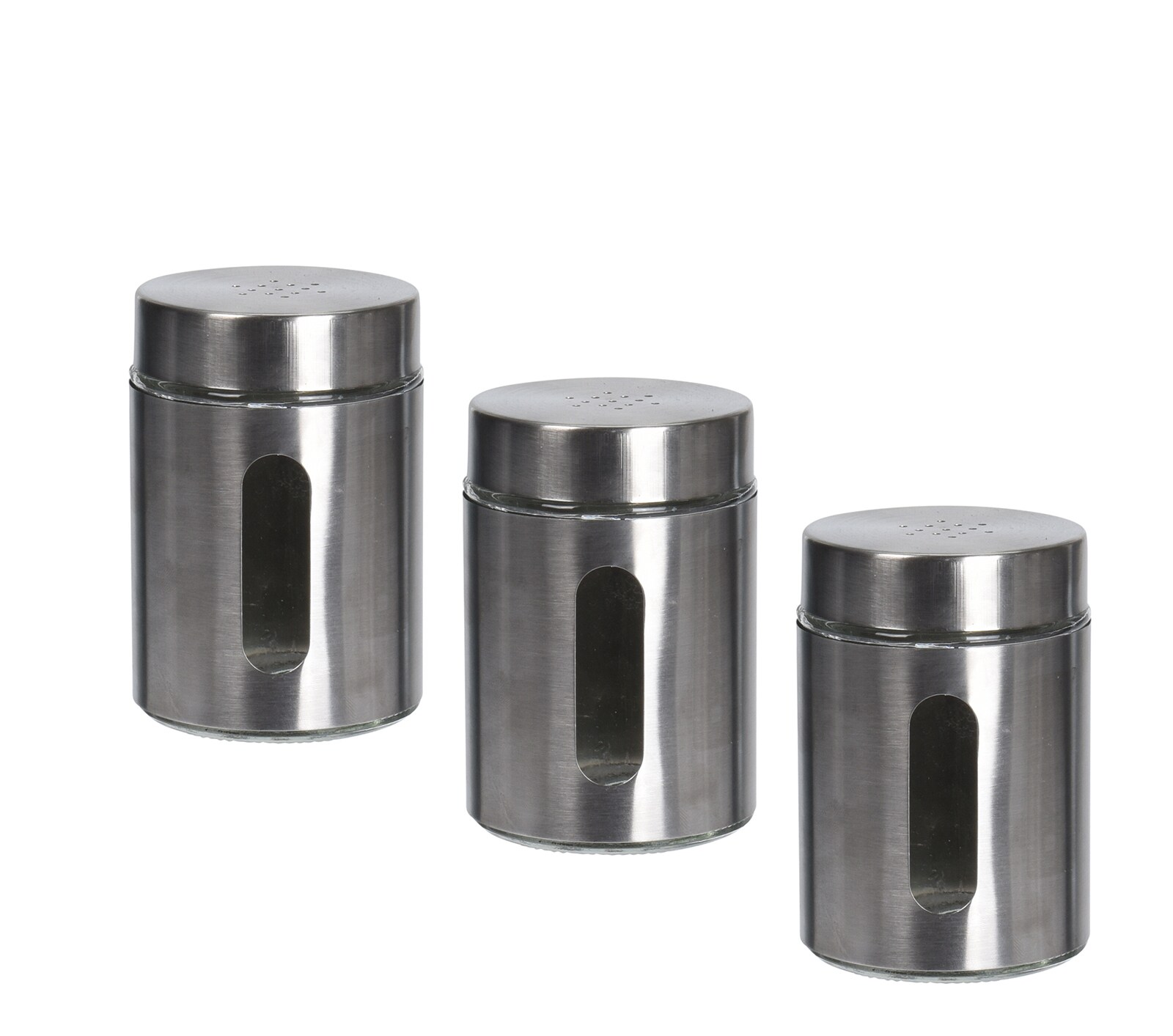 neuetischkultur Kr&auml;uterstreuer 3er Set Edelstahl - Bild 1