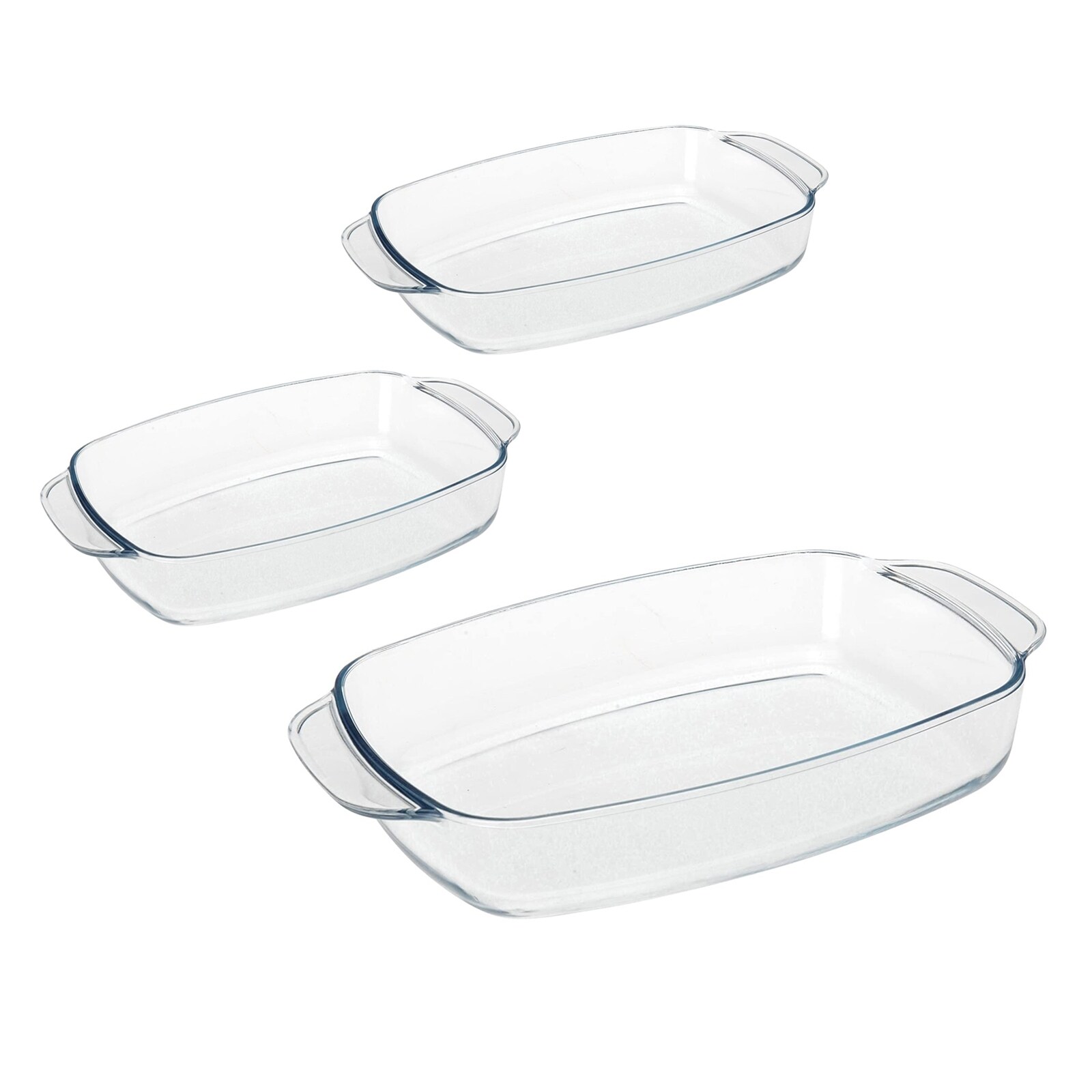 neuetischkultur Ofenschale 3er Set Glas - Bild 1