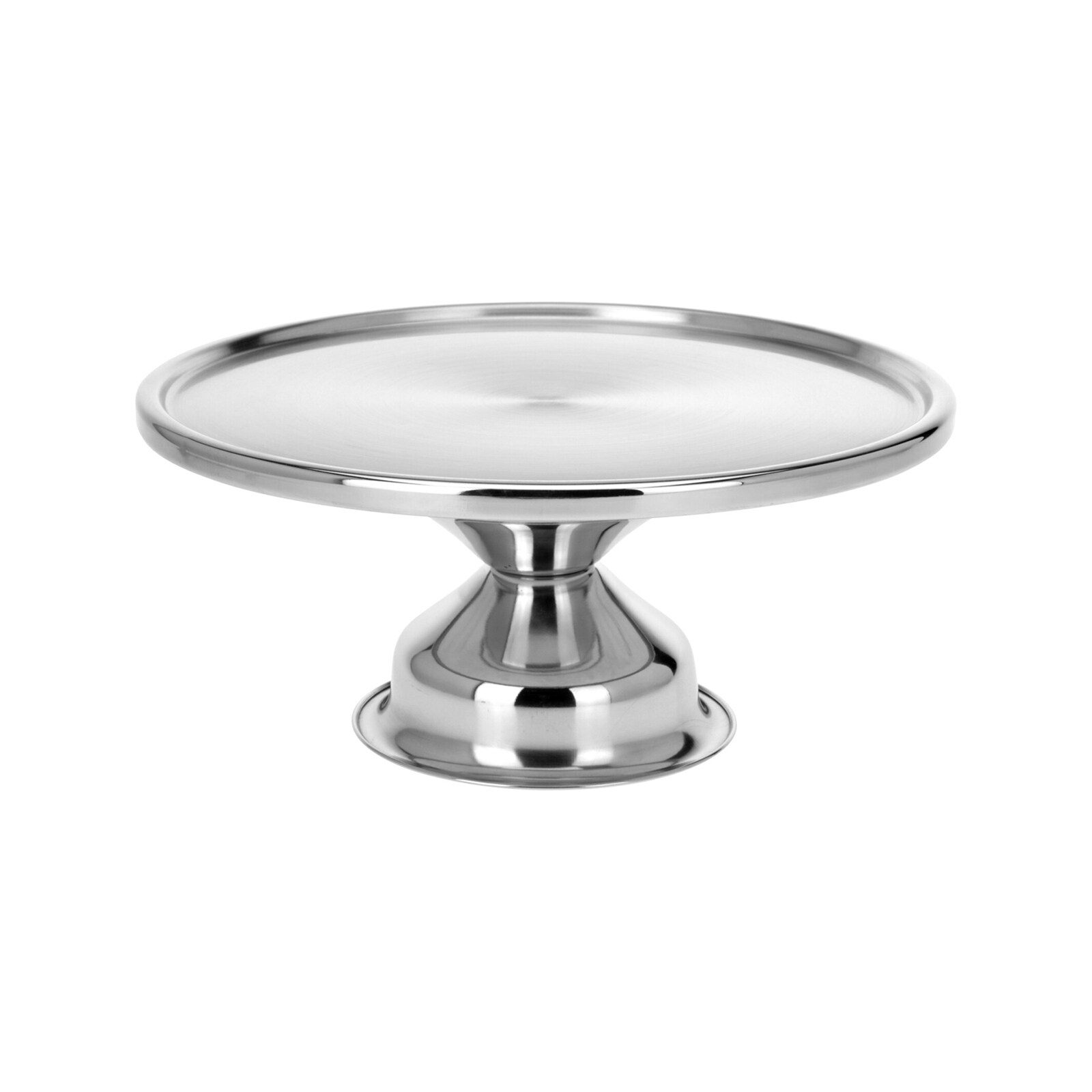 neuetischkultur Kuchenplatte auf Fu&szlig; Edelstahl - Bild 1