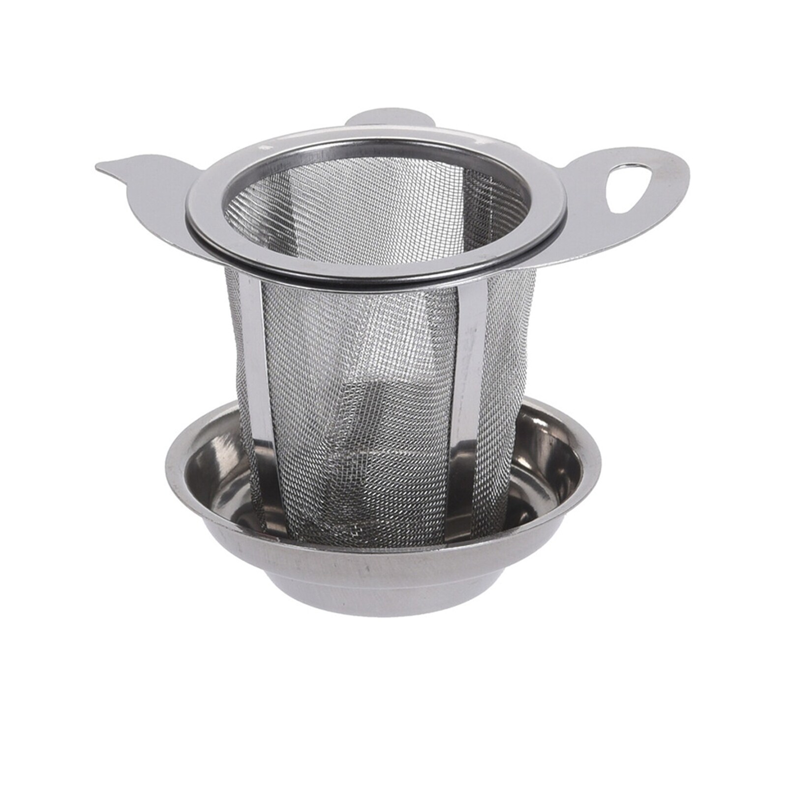 neuetischkultur Teesieb mit Auffangschale Edelstahl - Bild 1