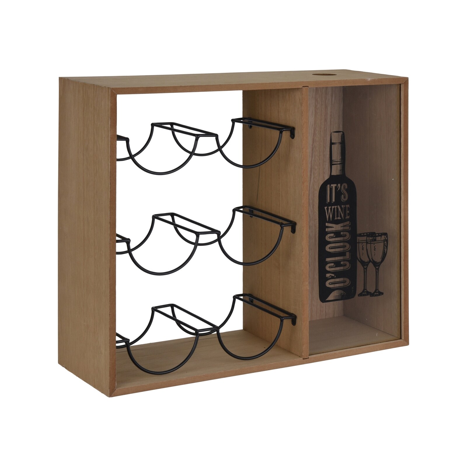 HTI-Living Weinregal mit Korken-Sammler - Bild 1