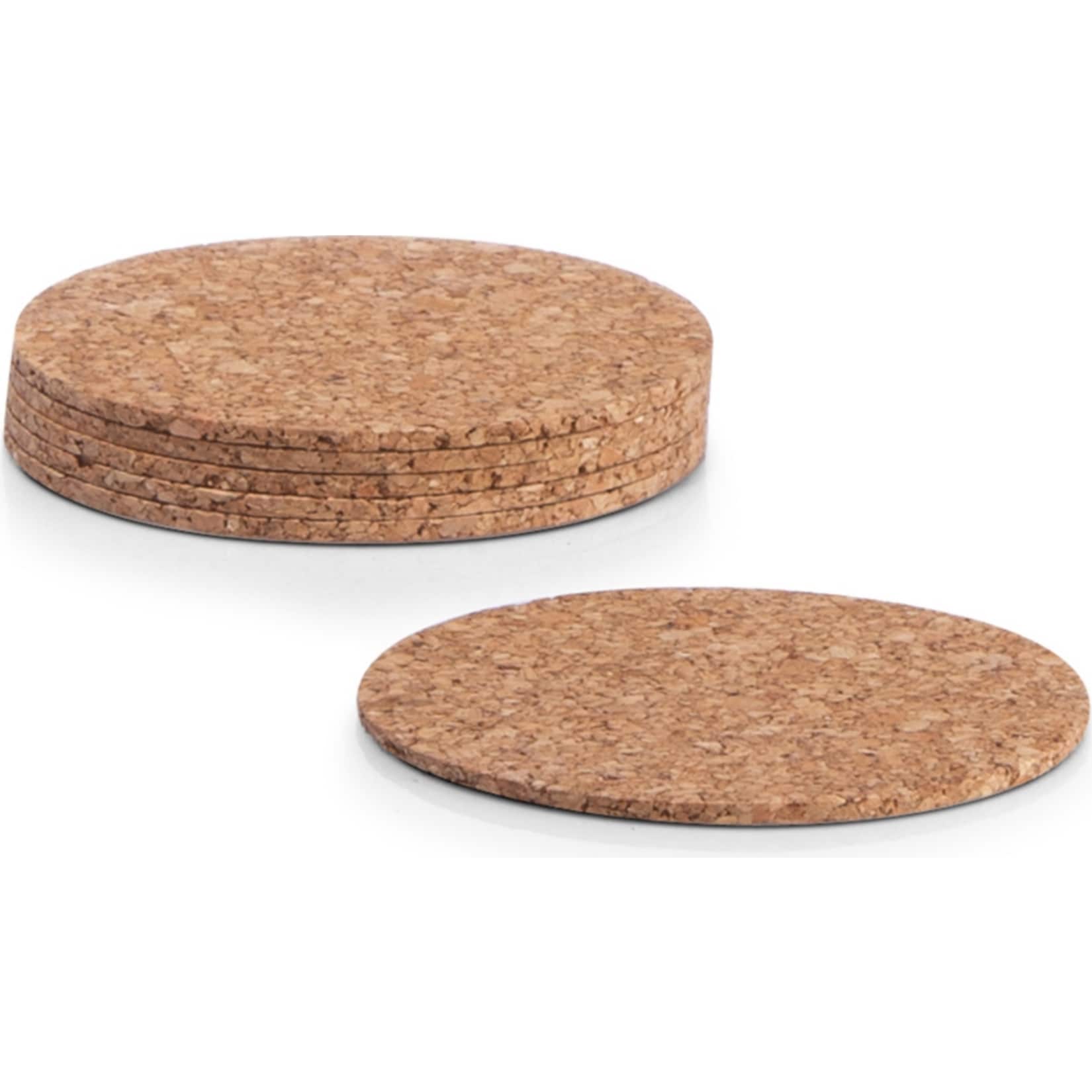 neuetischkultur Kork-Untersetzer 6-teilig f&uuml;r Gl&auml;ser - Bild 1