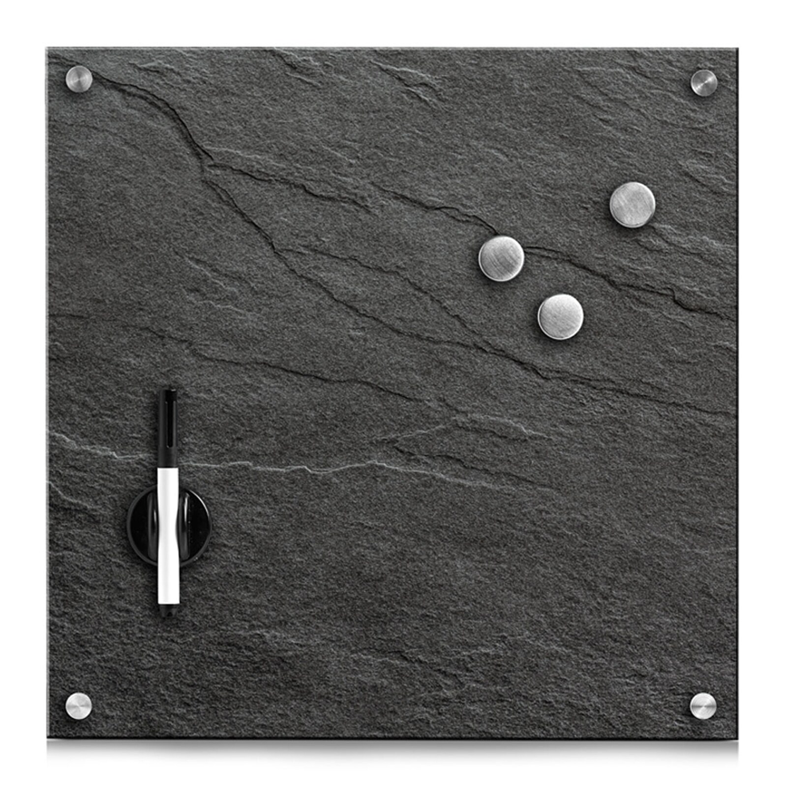 HTI-Living Memoboard Glas Schiefer - Bild 1