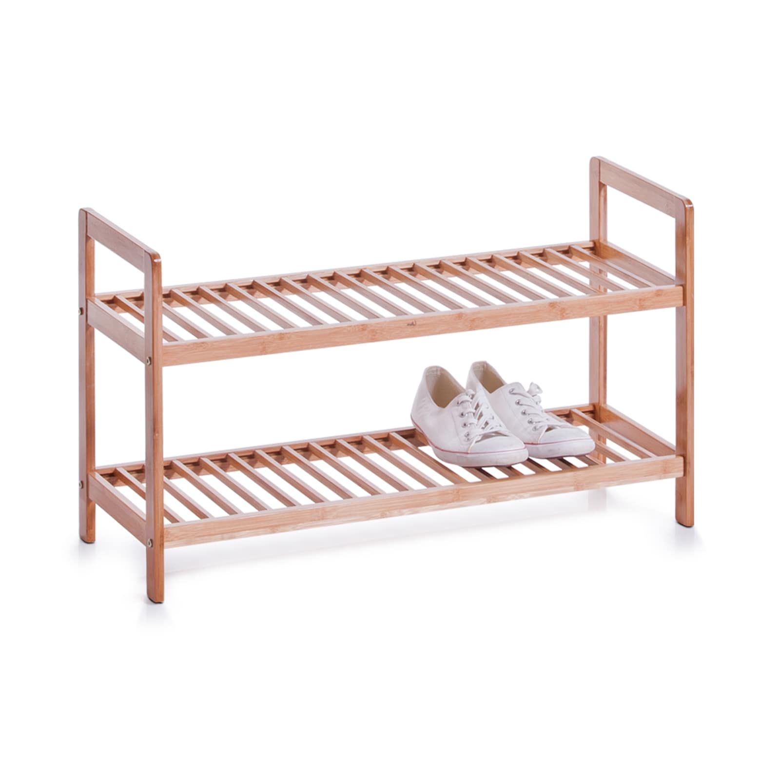 HTI-Living Schuhregal 2 Ablagen Bambus - Bild 1