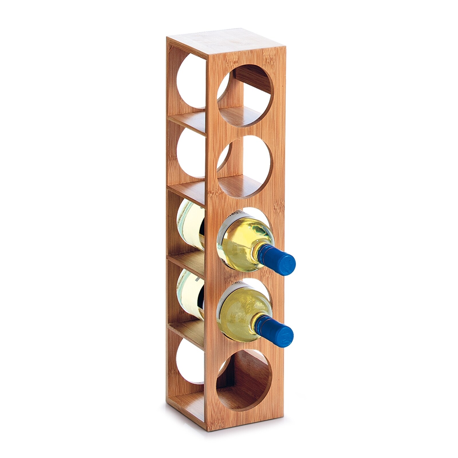 HTI-Living Weinregal für 5 Flaschen Bambus | 04250648958690
