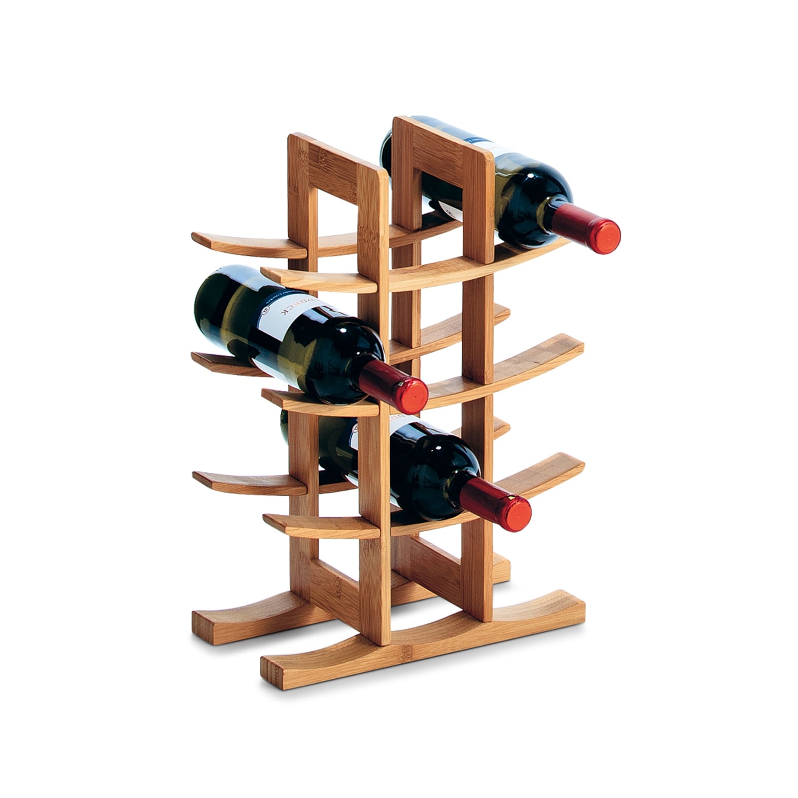 HTI-Living Weinregal f&uuml;r 12 Flaschen Bambus - Bild 1